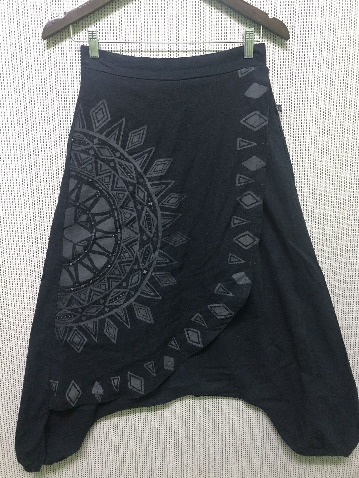 Japanese Brand size 28-34 ‼️‼️Handmade Aladdin Skirt Festival Bohemian Pant Size US 30 / EU 46 - 3 Thumbnail