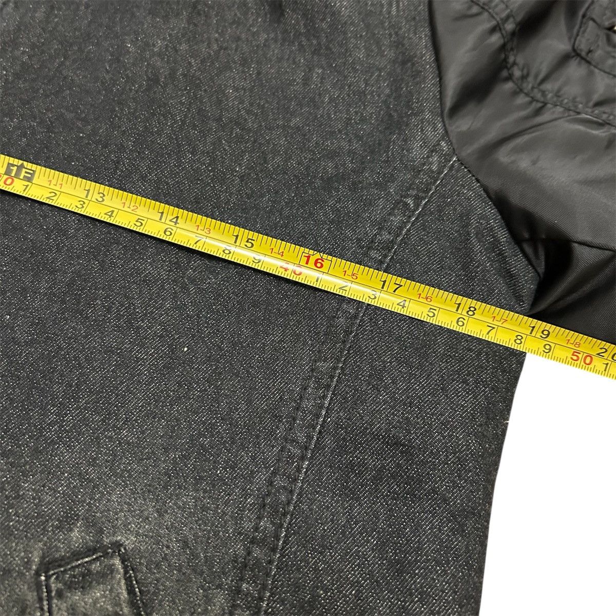 In The Attic Vintage Japanese In The Attic Hybrid Denim Bomber Jacket Size US M / EU 48-50 / 2 - 10 Thumbnail