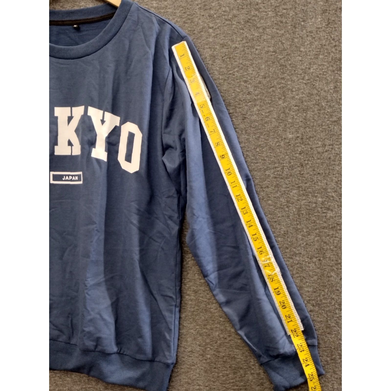 Vintage **Men's Blue Tokyo Print Sweatshirt Adult Regular Fit Size M** User: Men's Blue Tokyo Print Sweatshirt Adult Regular Fit Size M Size US M / EU 48-50 / 2 - 6 Thumbnail