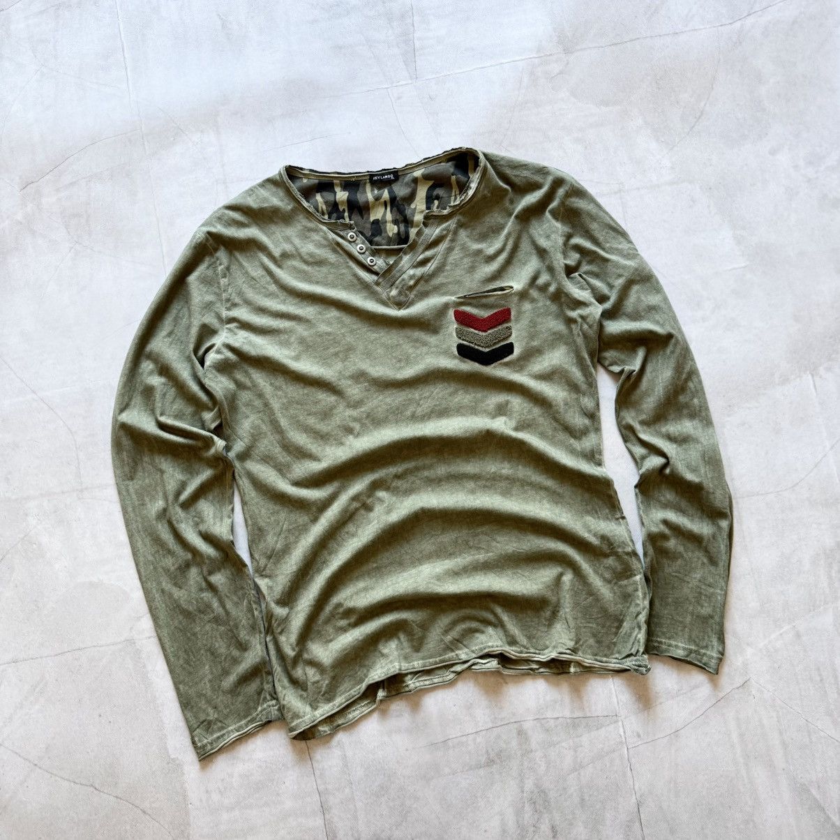 Army Chevron If Six Was Nine Combat Vibe Long Sleeve T Shirt