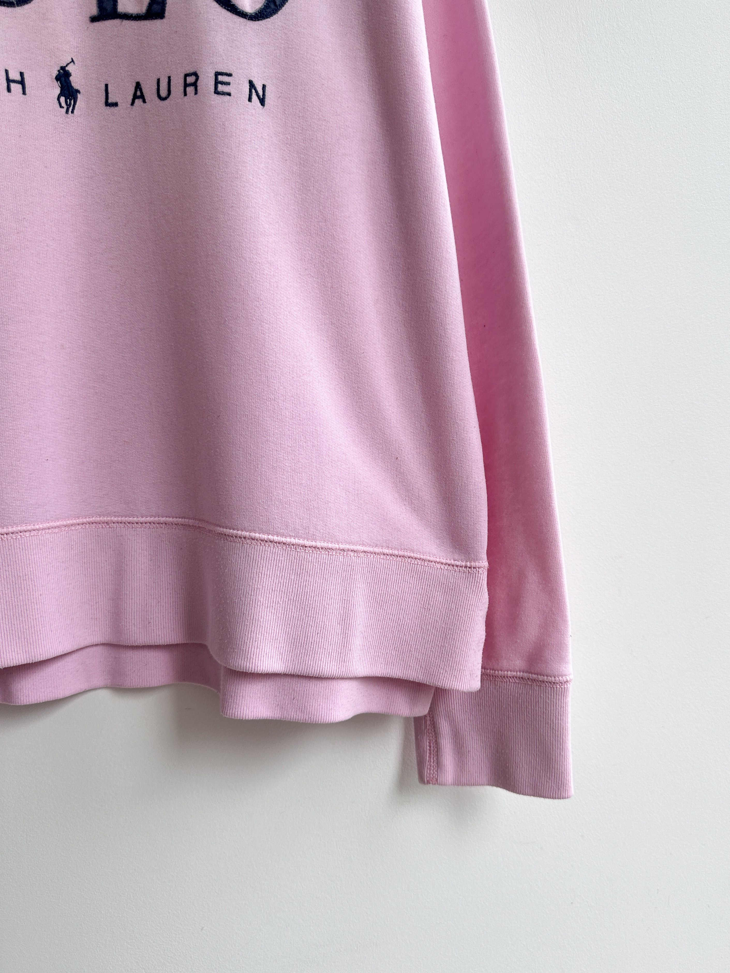 Polo Ralph Lauren Polo Ralph Lauren Pink Sweatshirt Pullover Size XL / US 12-14 / IT 48-50 - 6 Thumbnail