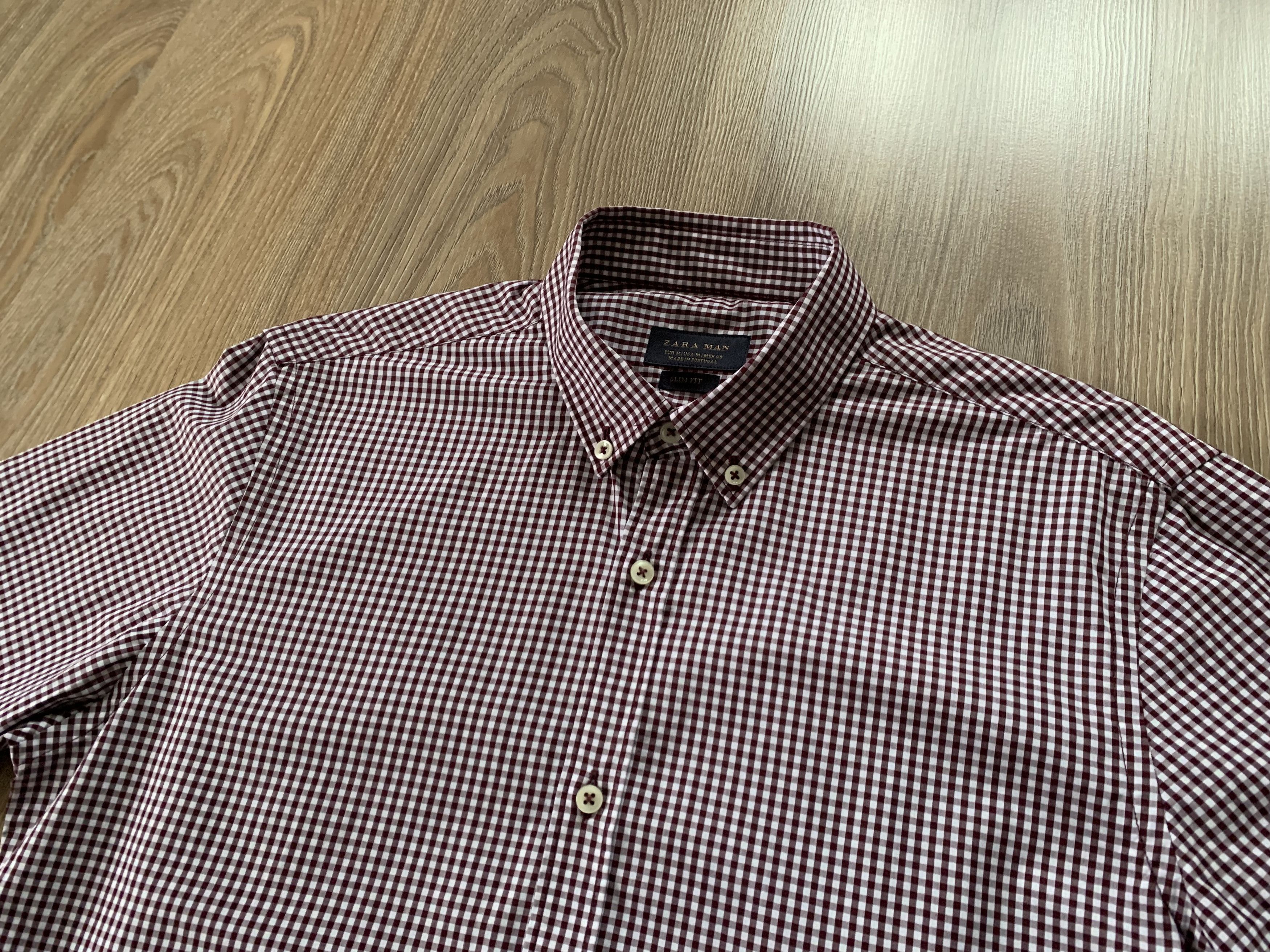 Zara Zara Man Slim Fit Long Sleeve Shirt Size US M / EU 48-50 / 2 - 4 Thumbnail