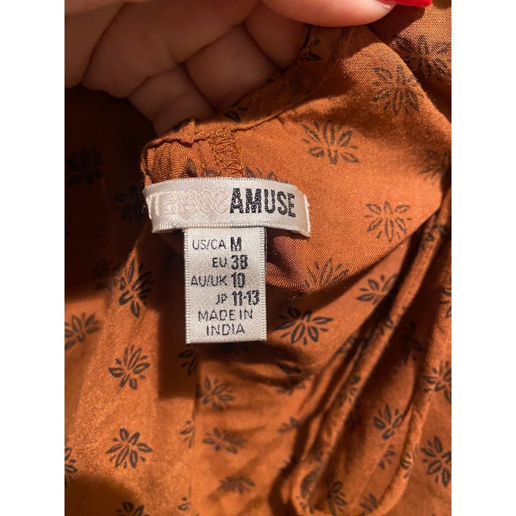 REVOLVE Revolve AMUSE SOCIETY Sakura Midi Dress Brown M Size M / US 6-8 / IT 42-44 - 5 Thumbnail