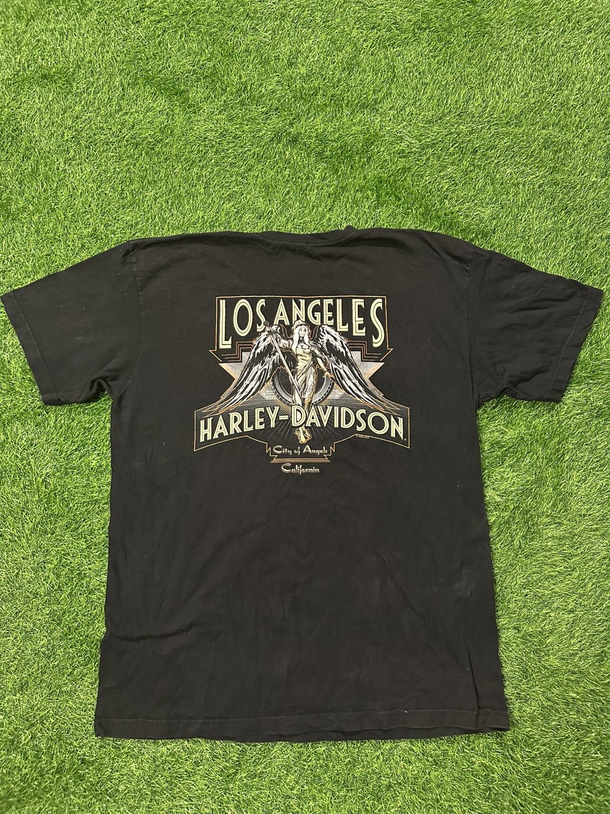 Harley Davidson Harley Davidson La City Of Angels Tee Shirt Size XL Size US XL / EU 56 / 4 - 1 Thumbnail