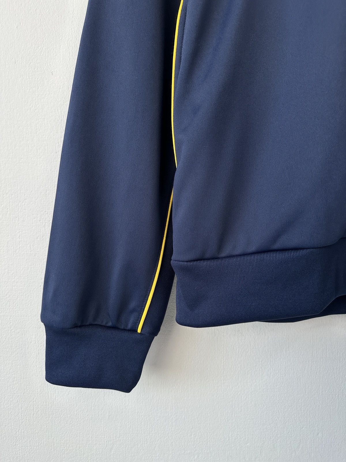 Nike 00s NIKE Track Jacket Navy Yellow Y2K Full Zip Men’s Size L Size US L / EU 52-54 / 3 - 5 Thumbnail