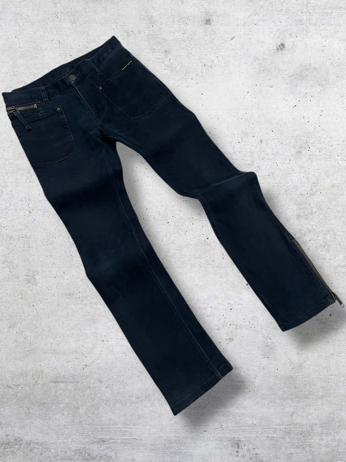 Japanese Brand VINTAGE PEARLY GATES JAPAN DESIGNER PUNK STYLE SKINNY PANT Size US 28 / EU 44 - 2 Thumbnail
