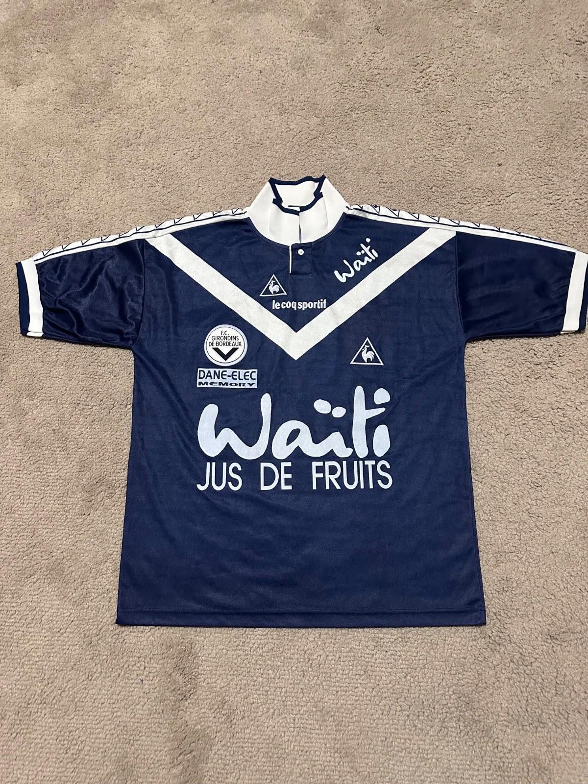 #9 LANLANDES 1996/97 FC Girondins de Bordeaux Jersey Shirt