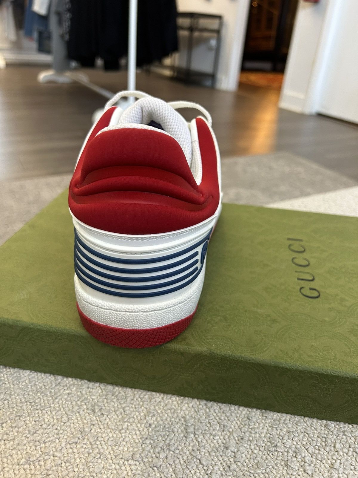 Gucci Gucci Basket White Demetra Size US 12.5 / EU 45-46 - 5 Thumbnail