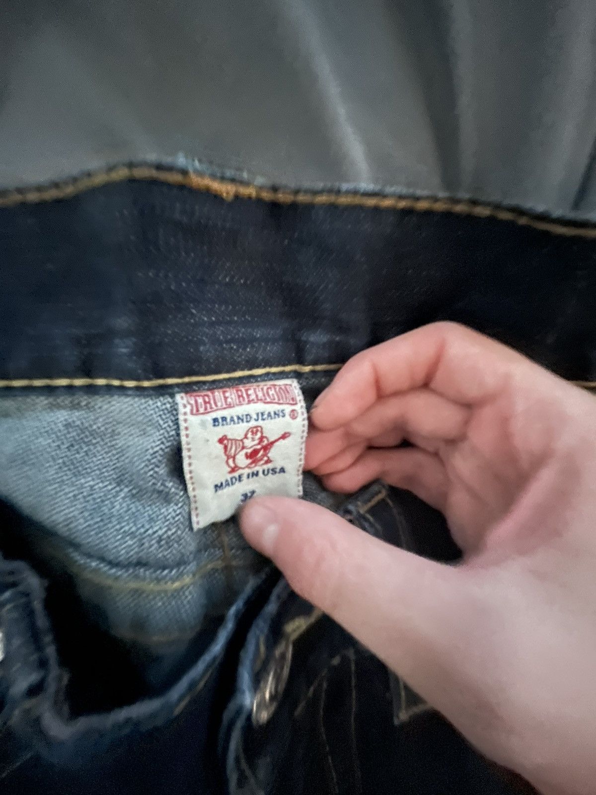 True Religion baggy trueys Size US 32 / EU 48 - 2 Thumbnail