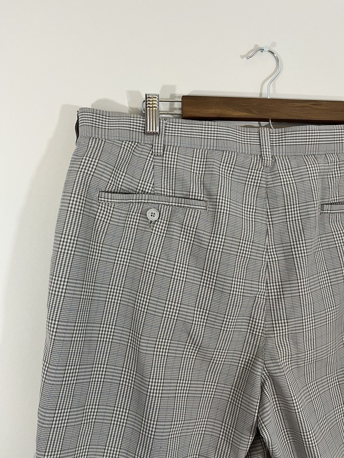 Vintage Check Plaid Pattern Y2K 2000s Skate Shorts Size US 36 / EU 52 - 11 Thumbnail