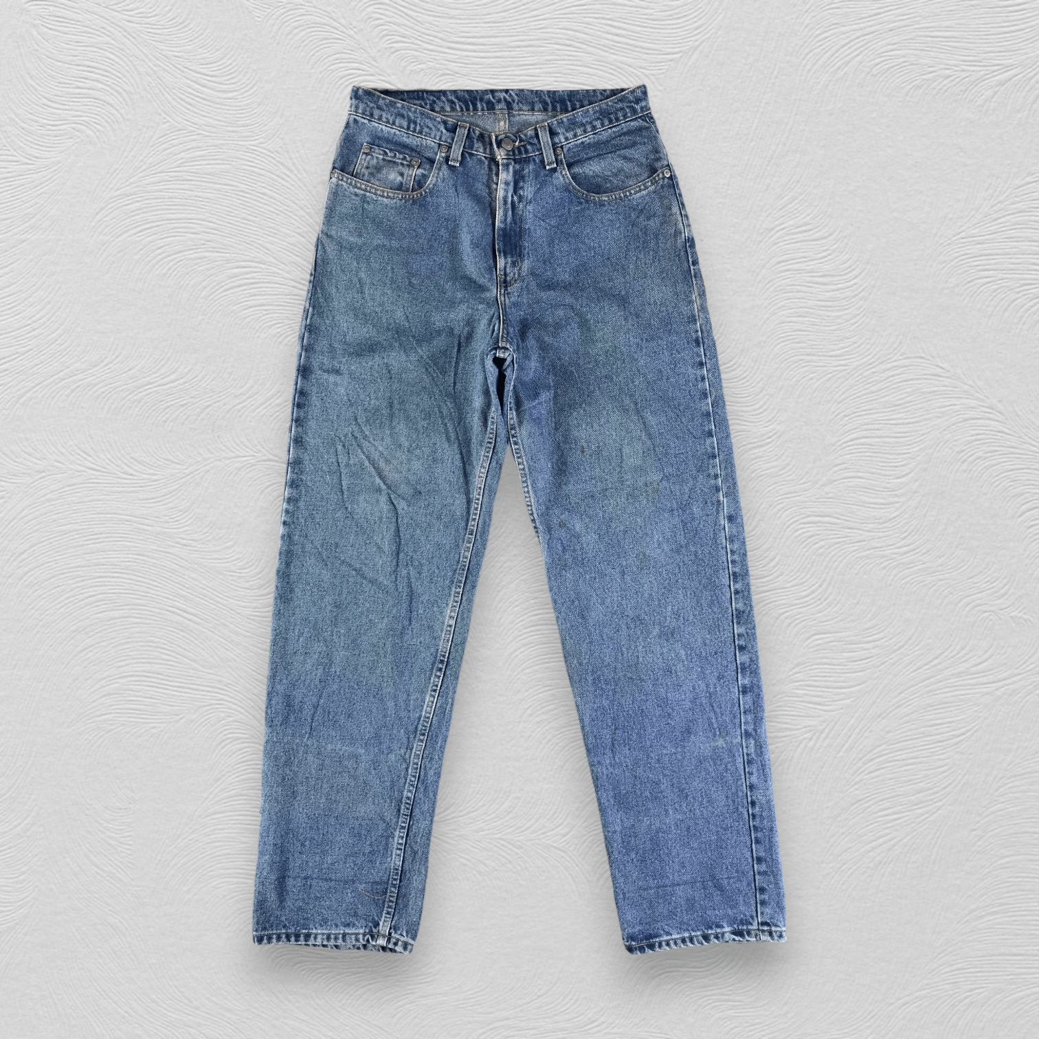 Polo Ralph Lauren Vintage Polo Ralph Lauren Blue Baggy Jeans KJ2176 Size US 32 / EU 48 - 1 Thumbnail