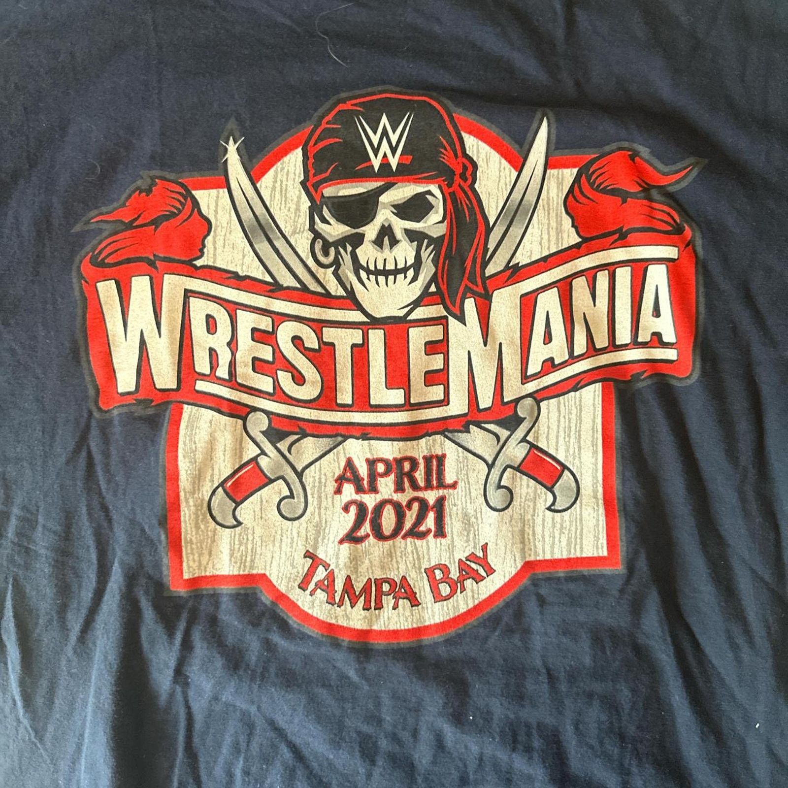 WWE WWE WrestleMania April 2021 Shirt Size L Size US L / EU 52-54 / 3 - 2 Thumbnail