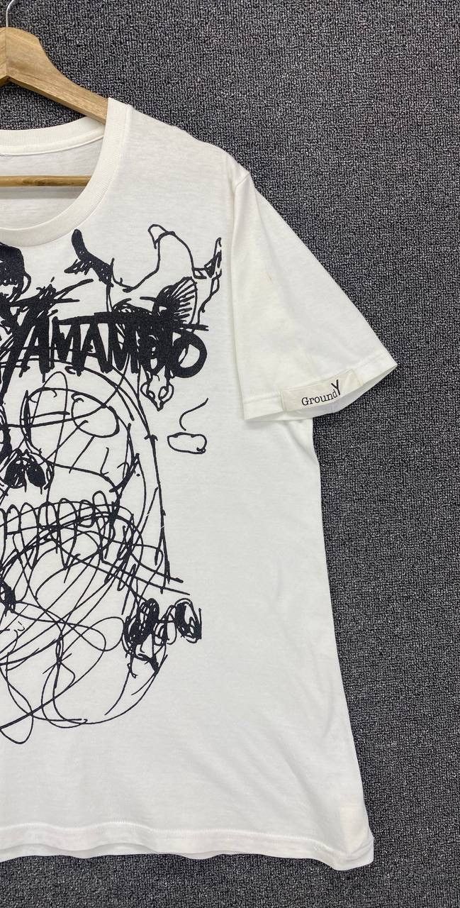 Yohji Yamamoto Vintage Yohji Yamamoto Punk Style Tee T Shirts Size US M / EU 48-50 / 2 - 4 Thumbnail