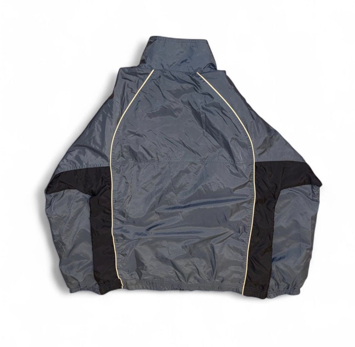 Reebok REEBOK Men Blue Nylon Full Zip Lined Windbreaker Jacket Size US S / EU 44-46 / 1 - 6 Thumbnail