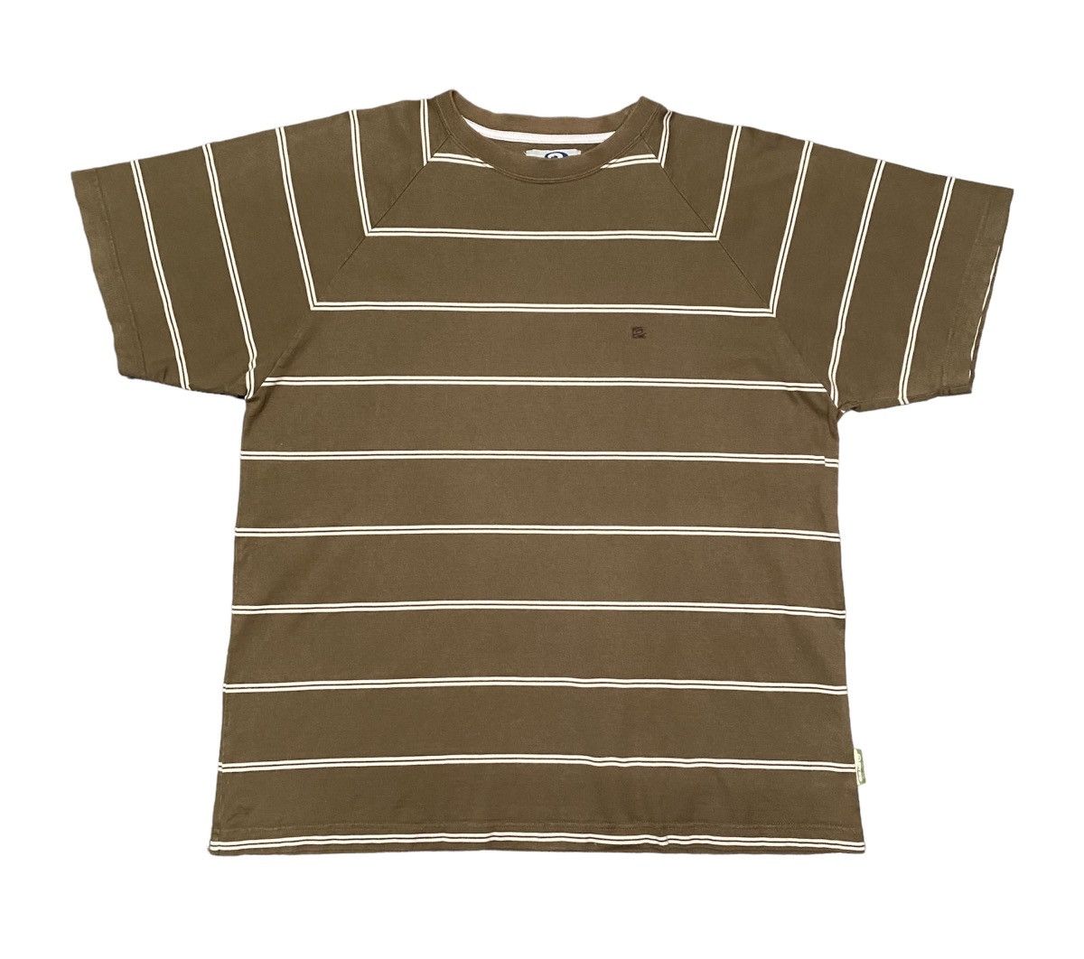 Vintage Vintage 90’s PIKO Hawaii Tribal Stripe Longboard Surf TShirt Size US L / EU 52-54 / 3 - 1 Thumbnail