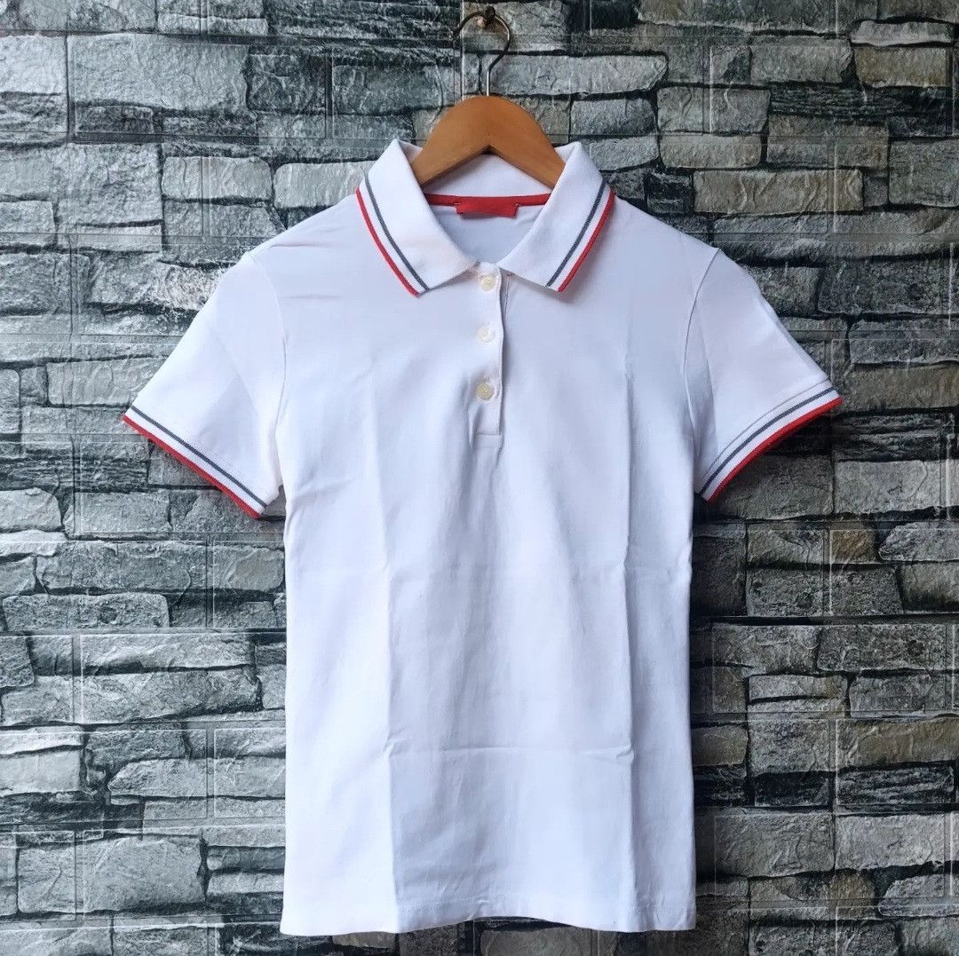 Prada PRADA Twin Tipped Women Polo Shirt Size M / US 6-8 / IT 42-44 - 1 Thumbnail