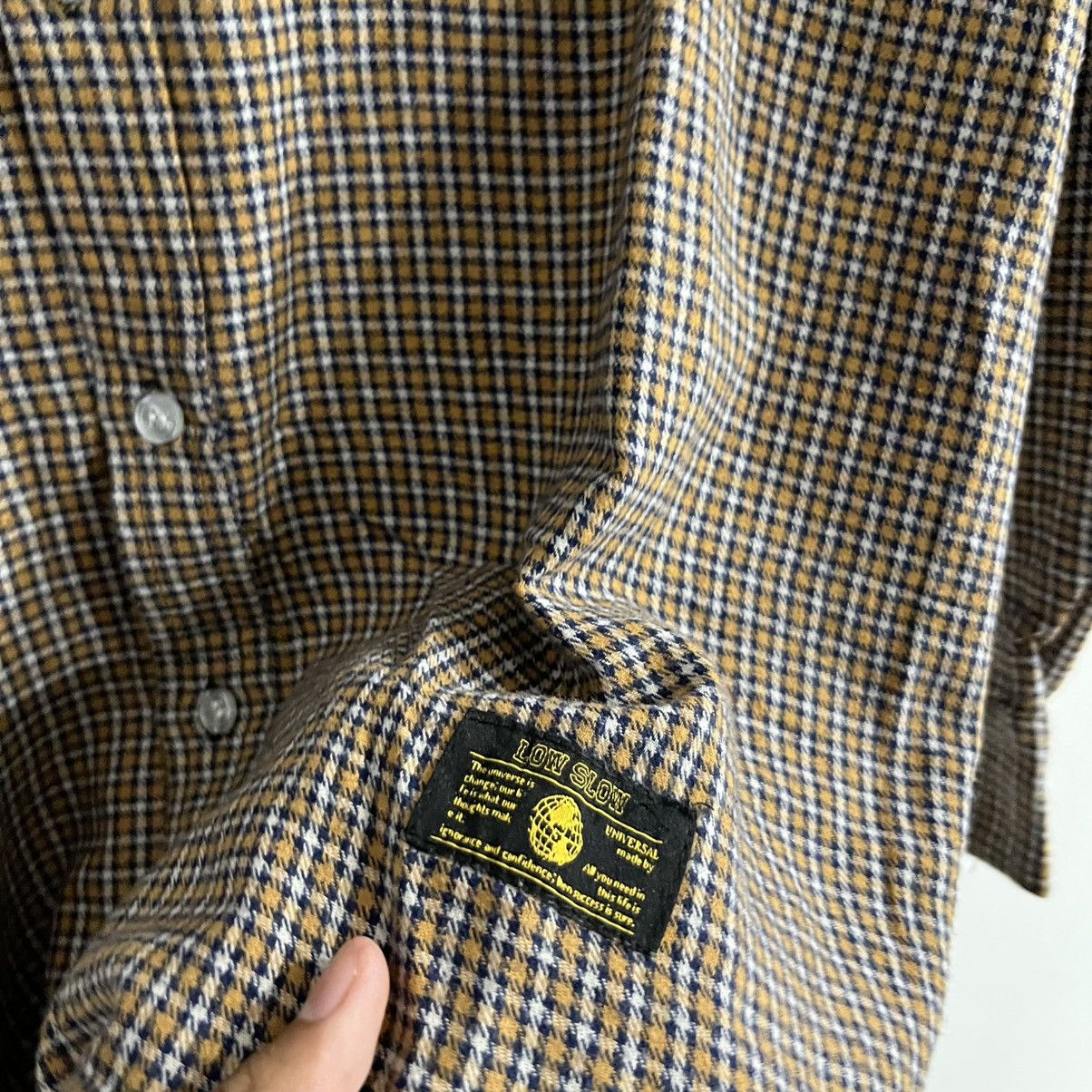 Japanese Brand Low & Slow - Longsleeve Shirt Size US L / EU 52-54 / 3 - 5 Thumbnail