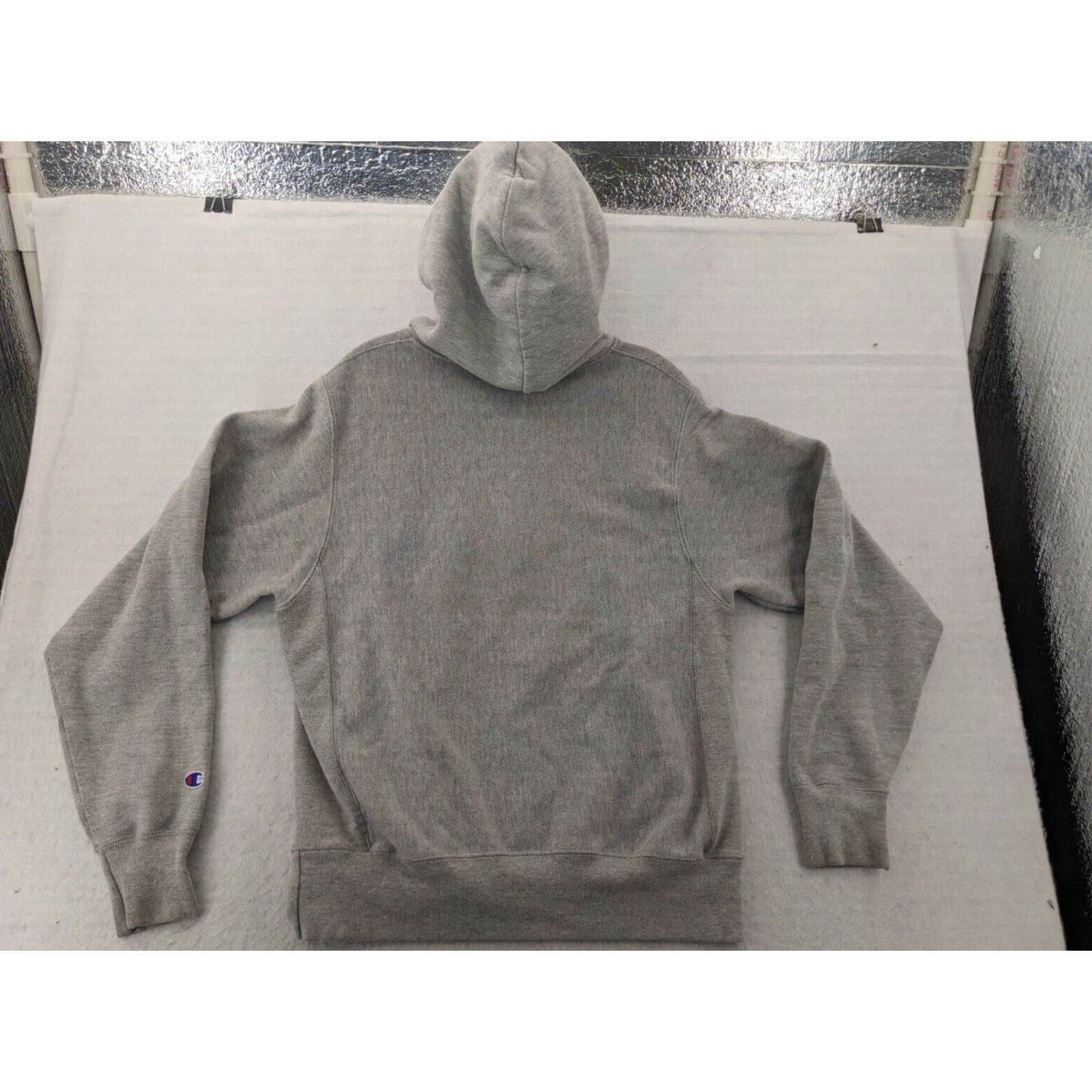Champion Champion Hoodie Mens Small Gray Sweatshirt Long Sleeve Reverse Weave Size US S / EU 44-46 / 1 - 3 Thumbnail