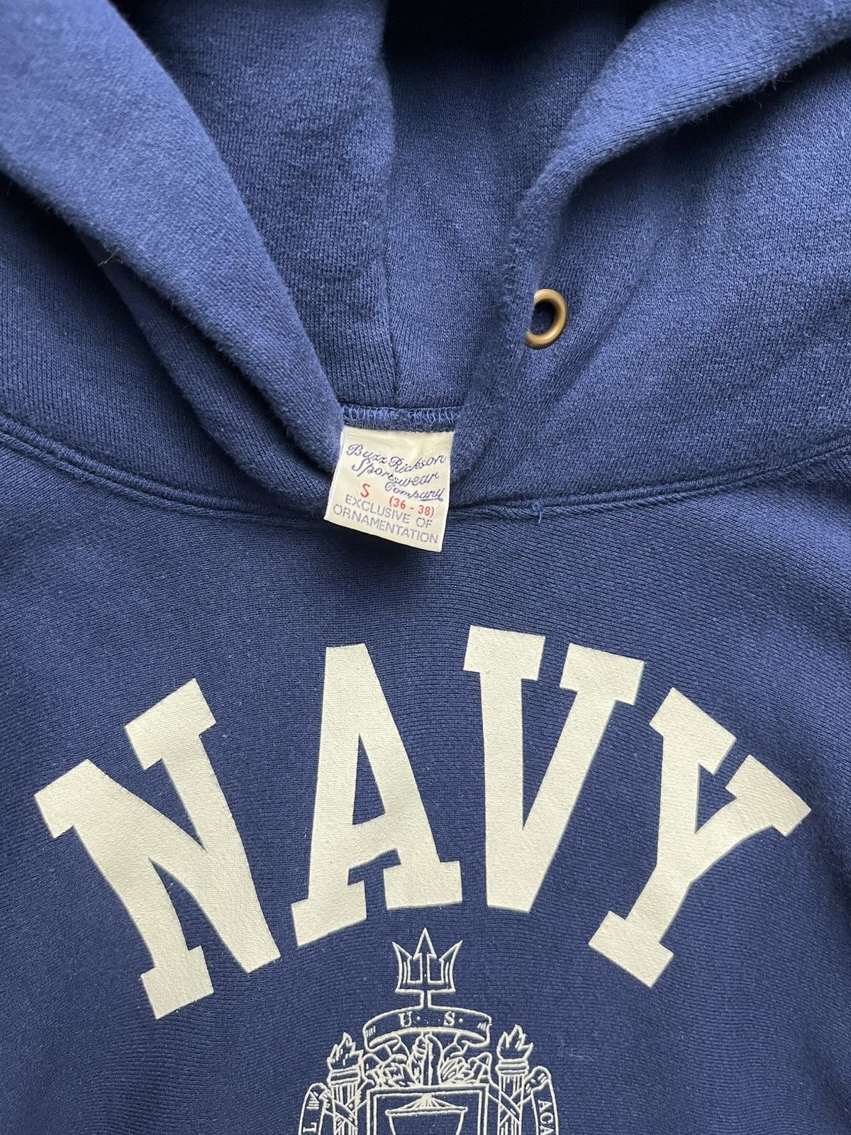 Buzz Rickson's Buzz rickson’s x Beams - US Navy reverse weave hoodie Size US S / EU 44-46 / 1 - 3 Thumbnail
