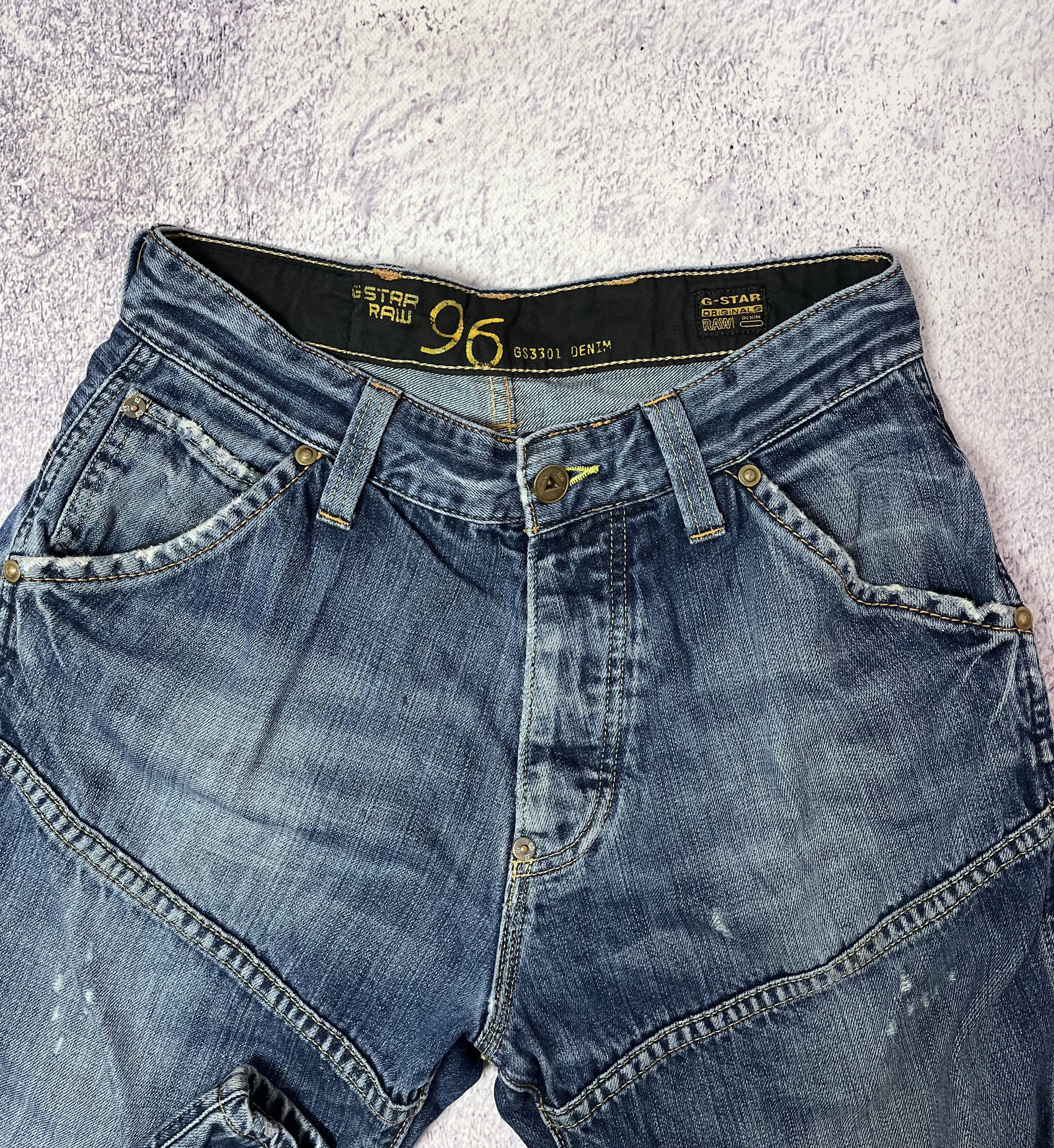 G-Star × Vintage Vintage casual pants G-star Raw cargo size 32 Y2K Size US 32 / EU 48 - 2 Thumbnail
