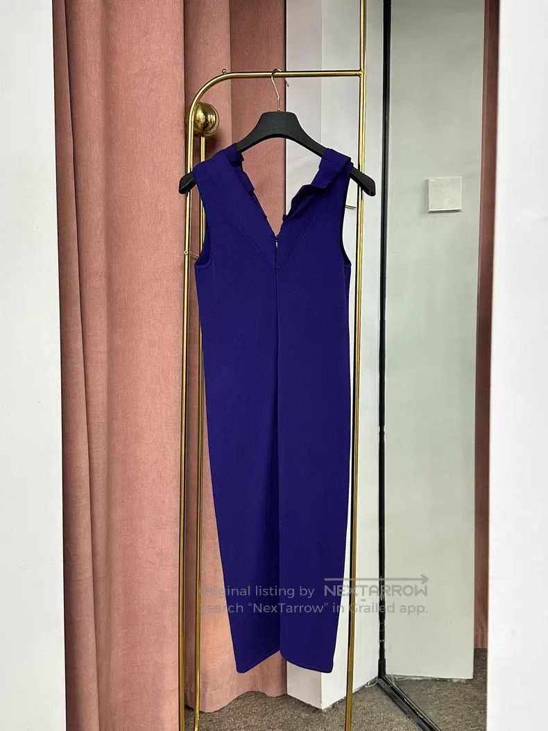 Valentino Valentino Purple sleeveless dress Size S / US 4 / IT 40 - 4 Thumbnail