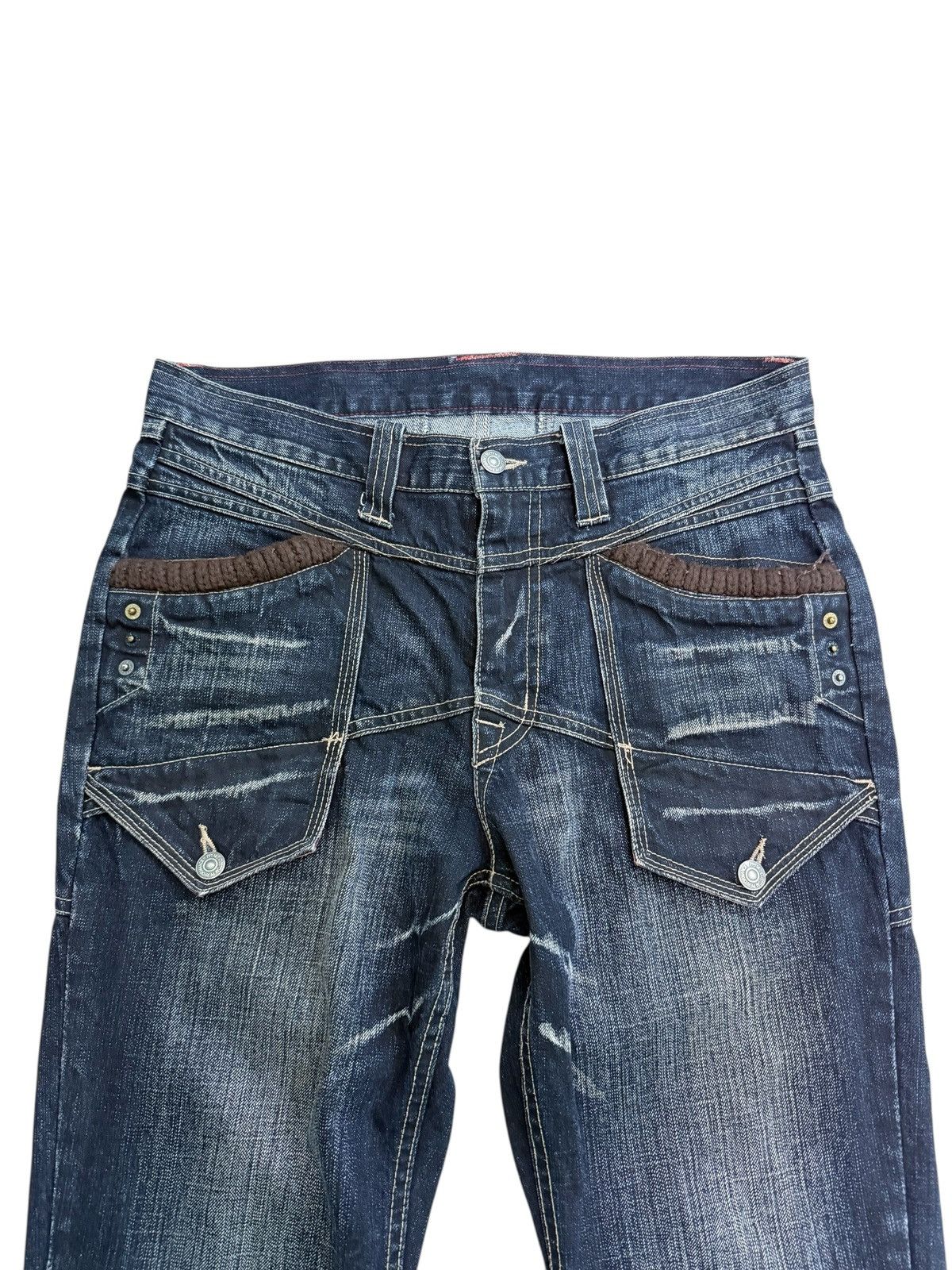 PPFM PPFM THE DESERT FOX DENIM JEANS Size US 33 - 5 Thumbnail