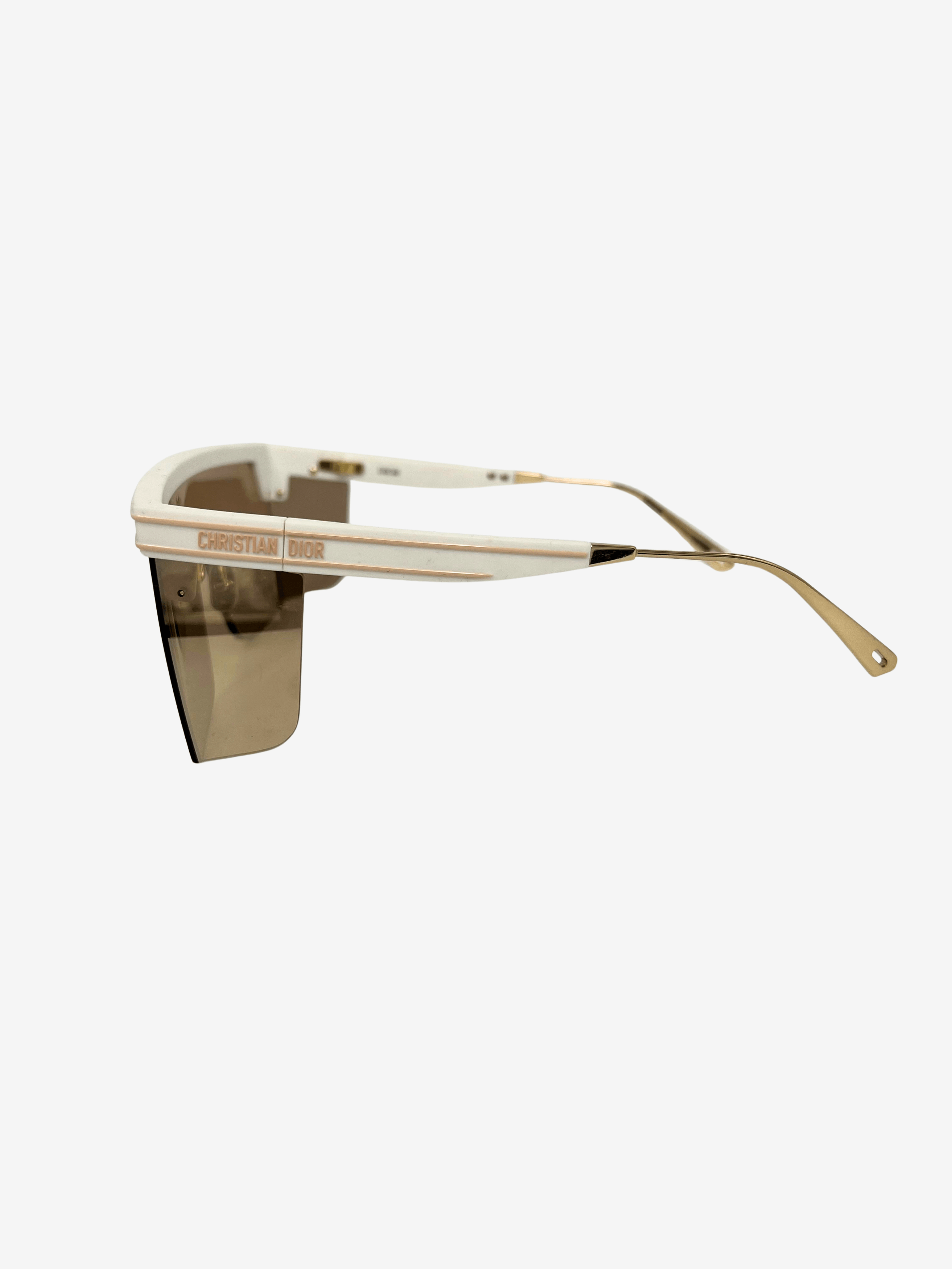 Dior $768 Christian Dior Rose Visor Sunglasses Size ONE SIZE - 3 Thumbnail