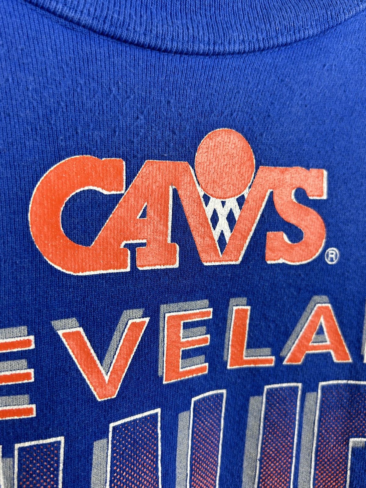 Logo Athletic 90s Vintage Cavs Cleveland Cavaliers NBA Sweatshirt Crewneck Size US XXL / EU 58 / 5 - 3 Thumbnail