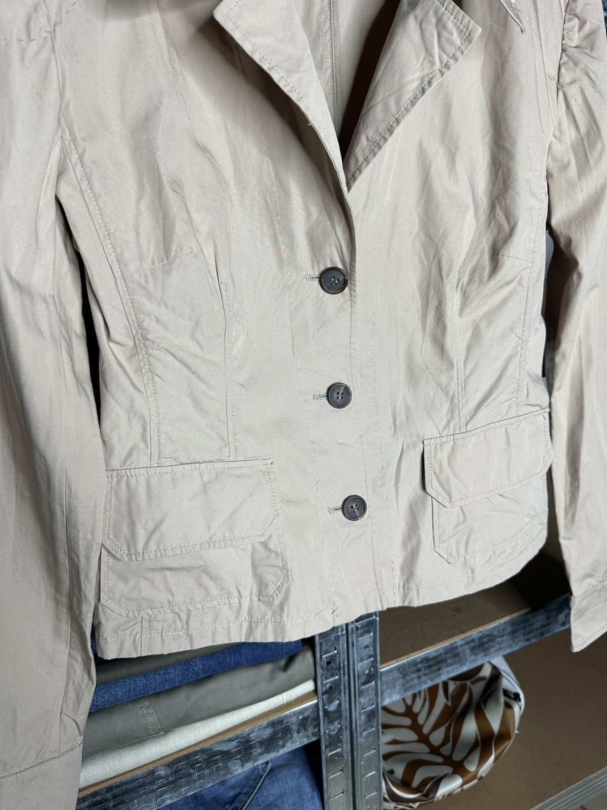 Marni Miu Miu Sand Cropped Cotton Jacket Blazer Womens Size 46 Size L / US 10 / IT 46 - 9 Thumbnail