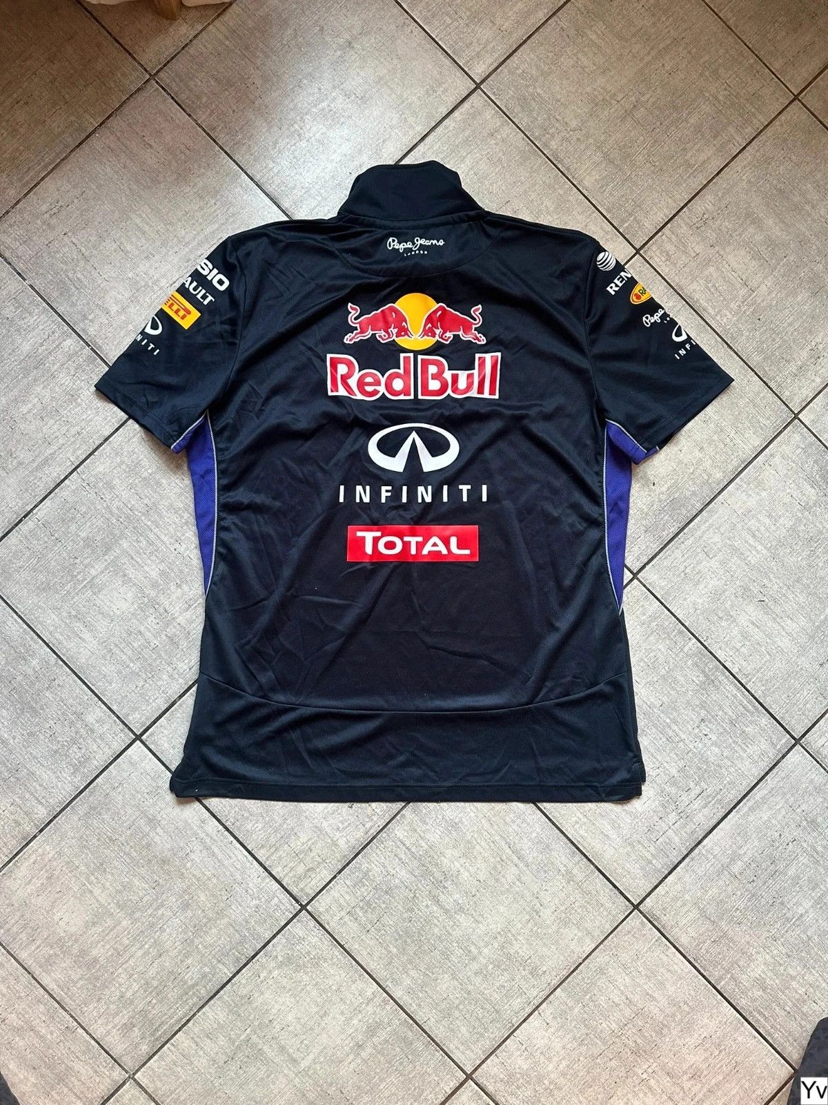 Red Bull Jersey F1 Red Bull Racing Pepe Jeans Polo Rare Cars Pirelli Size US XXL / EU 58 / 5 - 7 Thumbnail