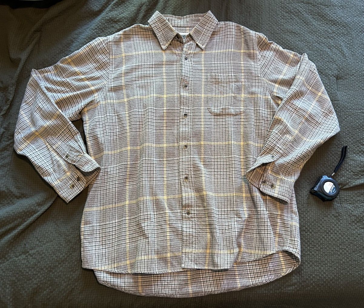 Other Vintage Northcrest Flannel Buttondown Shirt Size US L / EU 52-54 / 3 - 1 Thumbnail