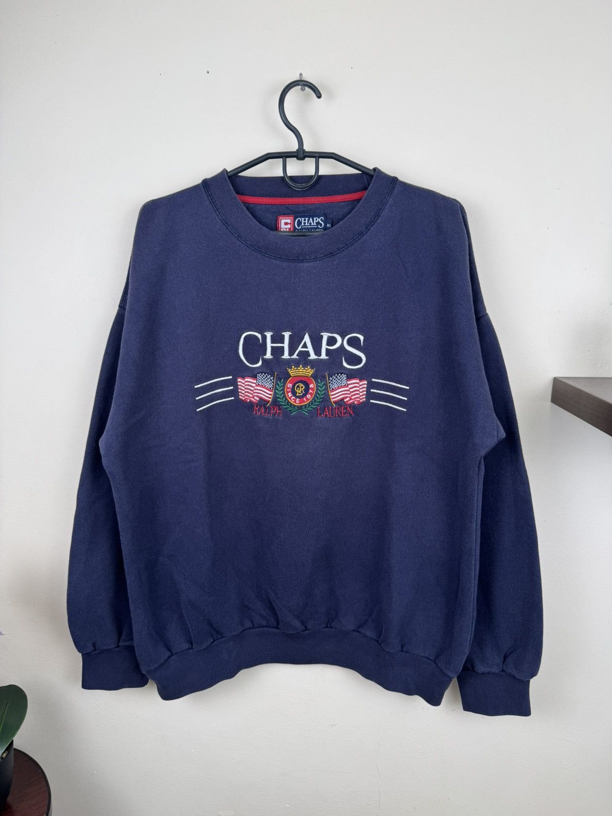 Other Vintage Chaps Ralph Lauren Sweatshirt Blue XL Streetwear Size US XL / EU 56 / 4 - 17 Thumbnail
