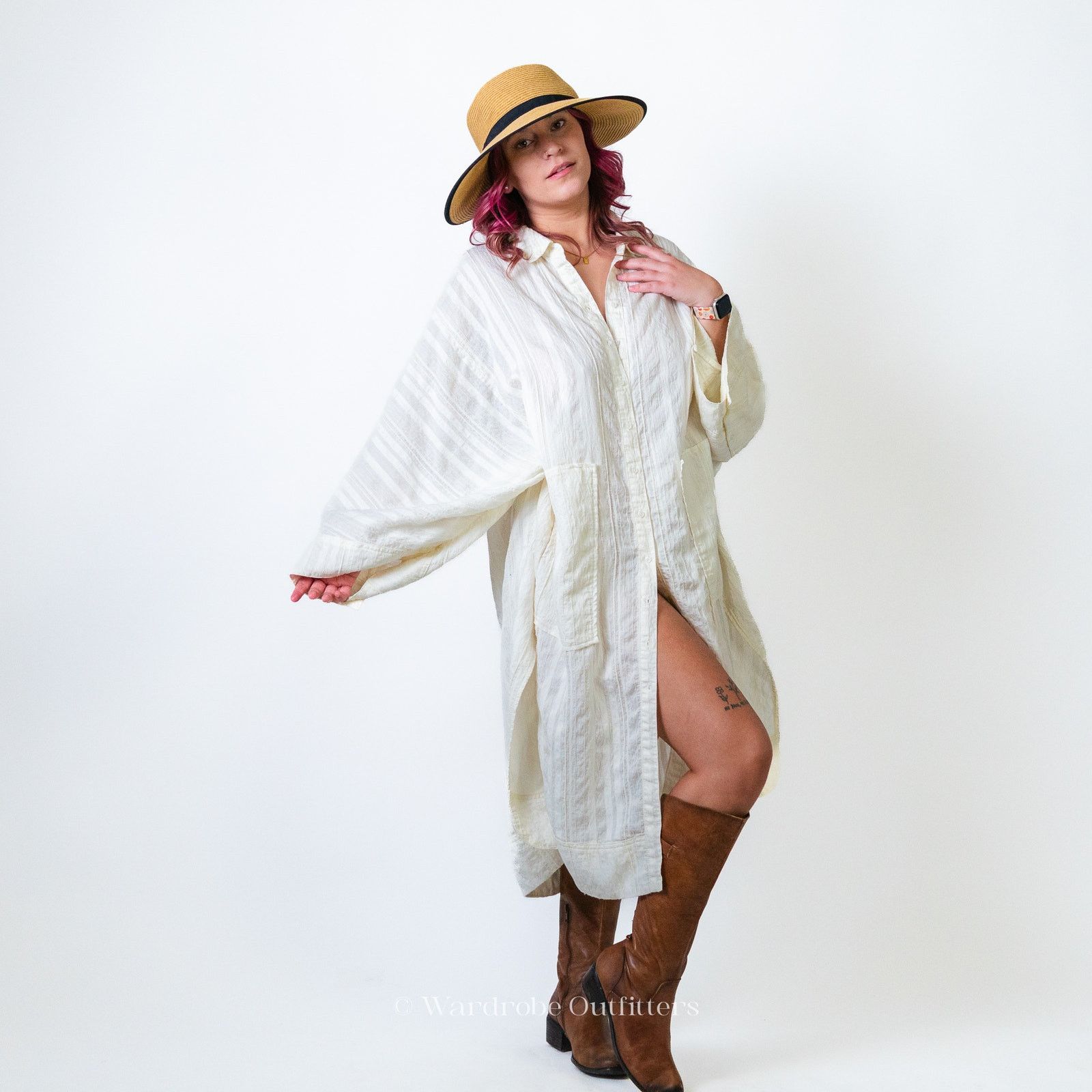 Free People Free People Oversized Dress Tunic - XS Size XS / US 0-2 / IT 36-38 - 13 Thumbnail