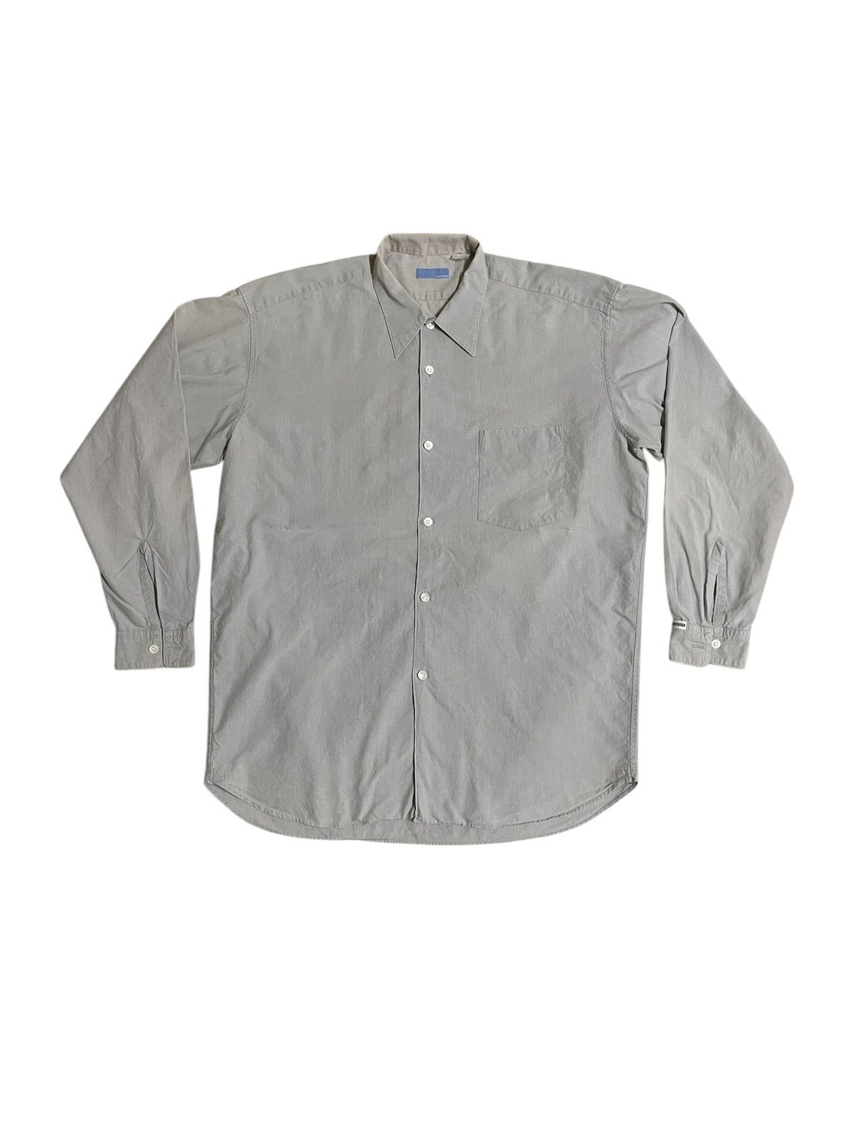 GOODENOUGH × Hiroshi Fujiwara × Vintage Gdeh Long Sleeve Shirt Faded Size US XL / EU 56 / 4 - 13 Thumbnail