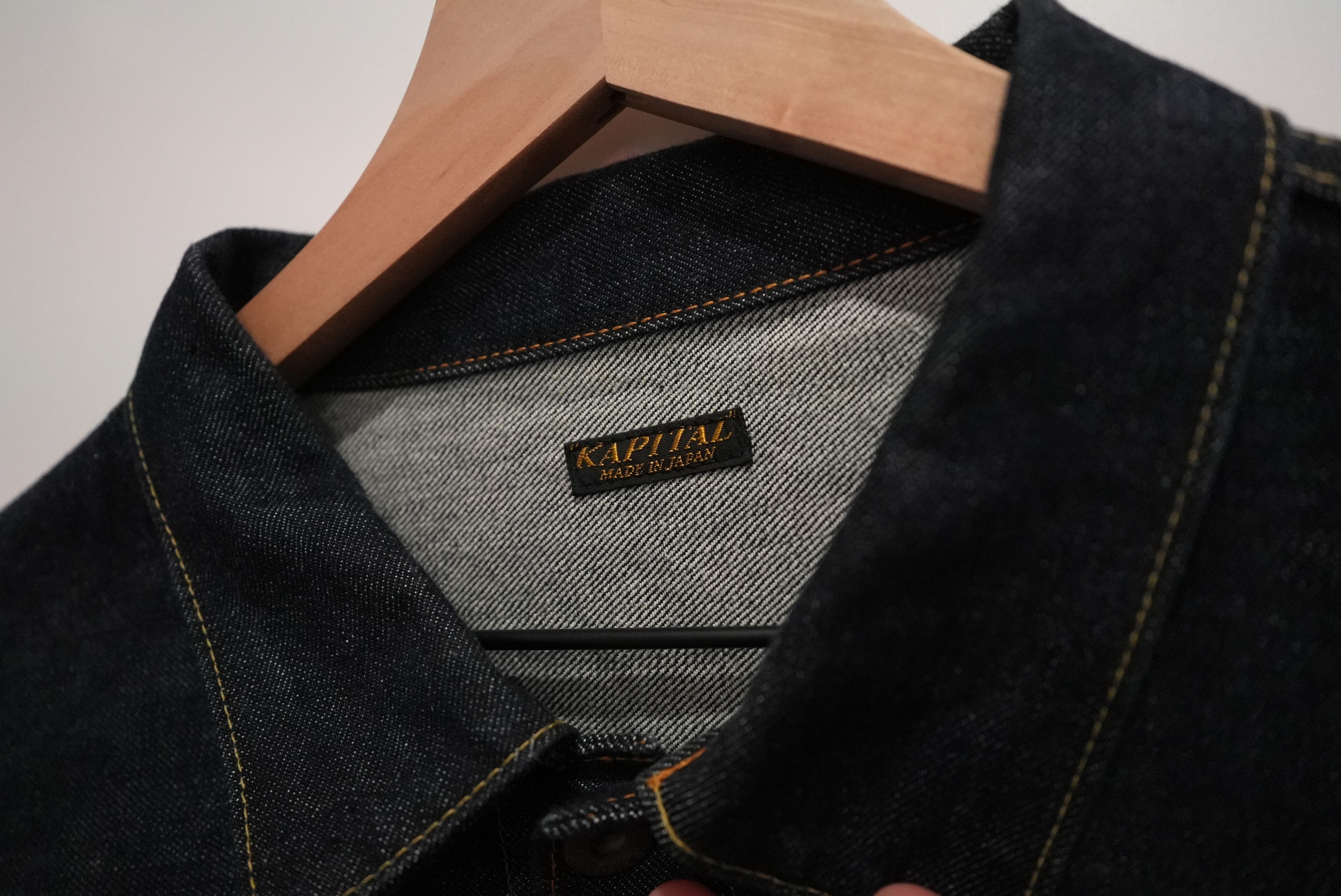 Kapital Kapital Raw Indigo Type 2 Denim Jacket (SLJ006) Size US XL / EU 56 / 4 - 3 Thumbnail