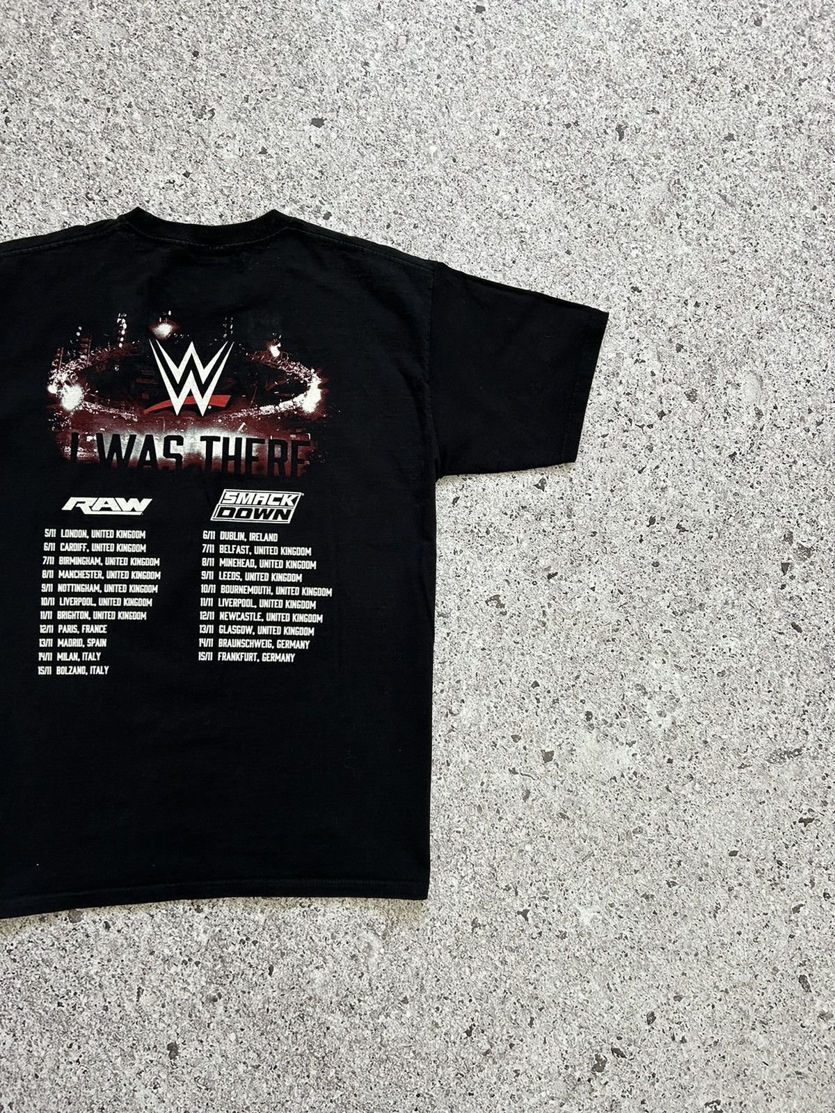 Vintage × WWE × WWF Wrestling I Was There WWE 2014 RAW Smack Down T-Shirt Size US L / EU 52-54 / 3 - 8 Thumbnail