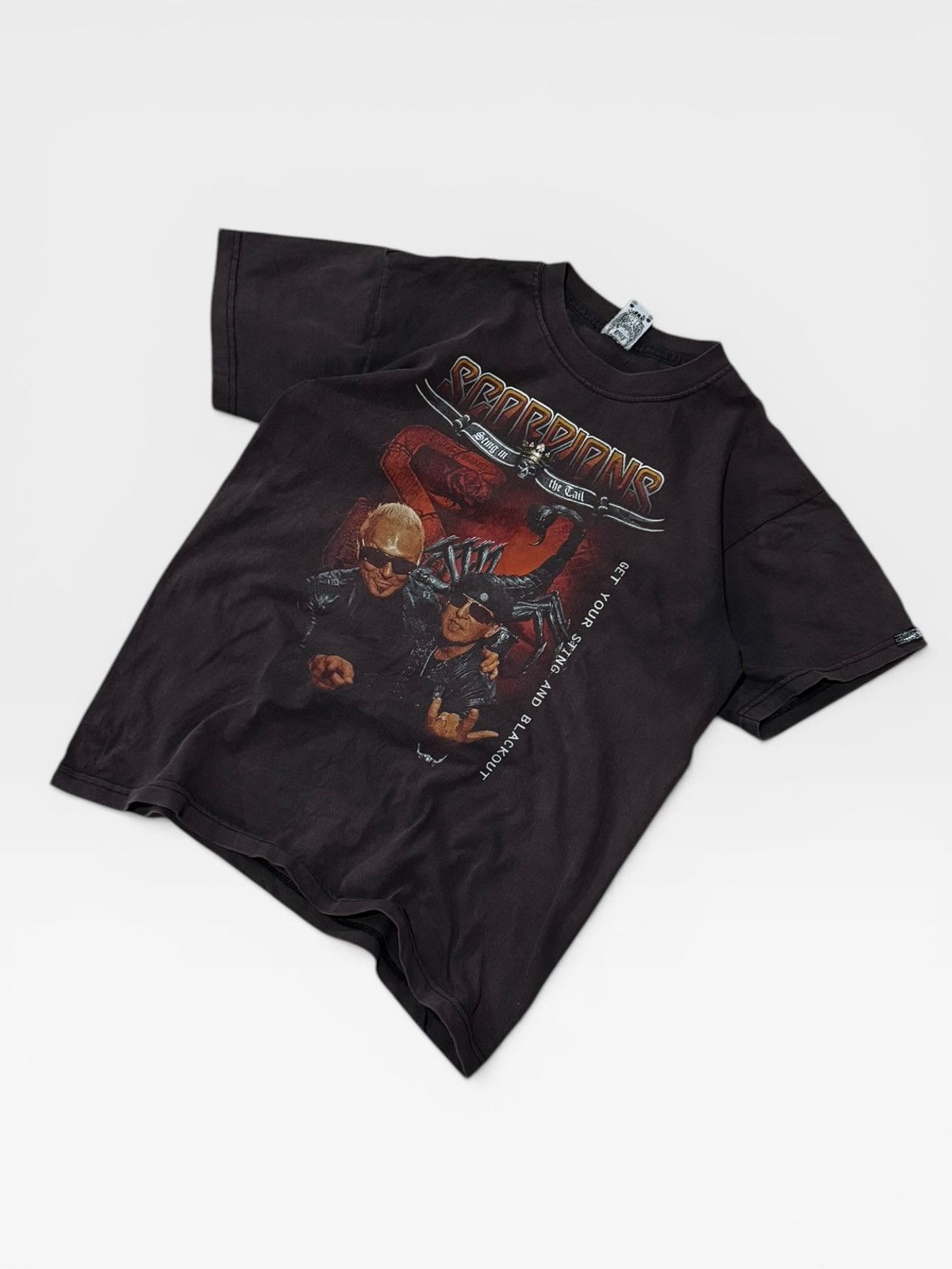 Vintage Scorpions Mexican B T-Shirt Size US M / EU 48-50 / 2 - 3 Thumbnail