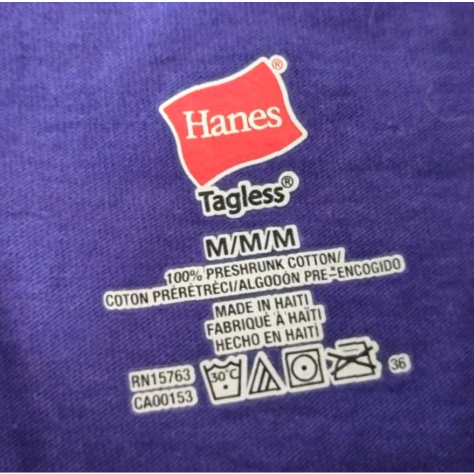 Hanes Hanes Minnesota Vikings Daddy Duck Pluto Mickey Mouse Tee Shirt M Adult Purple Cartoon NFL Size US M / EU 48-50 / 2 - 4 Thumbnail