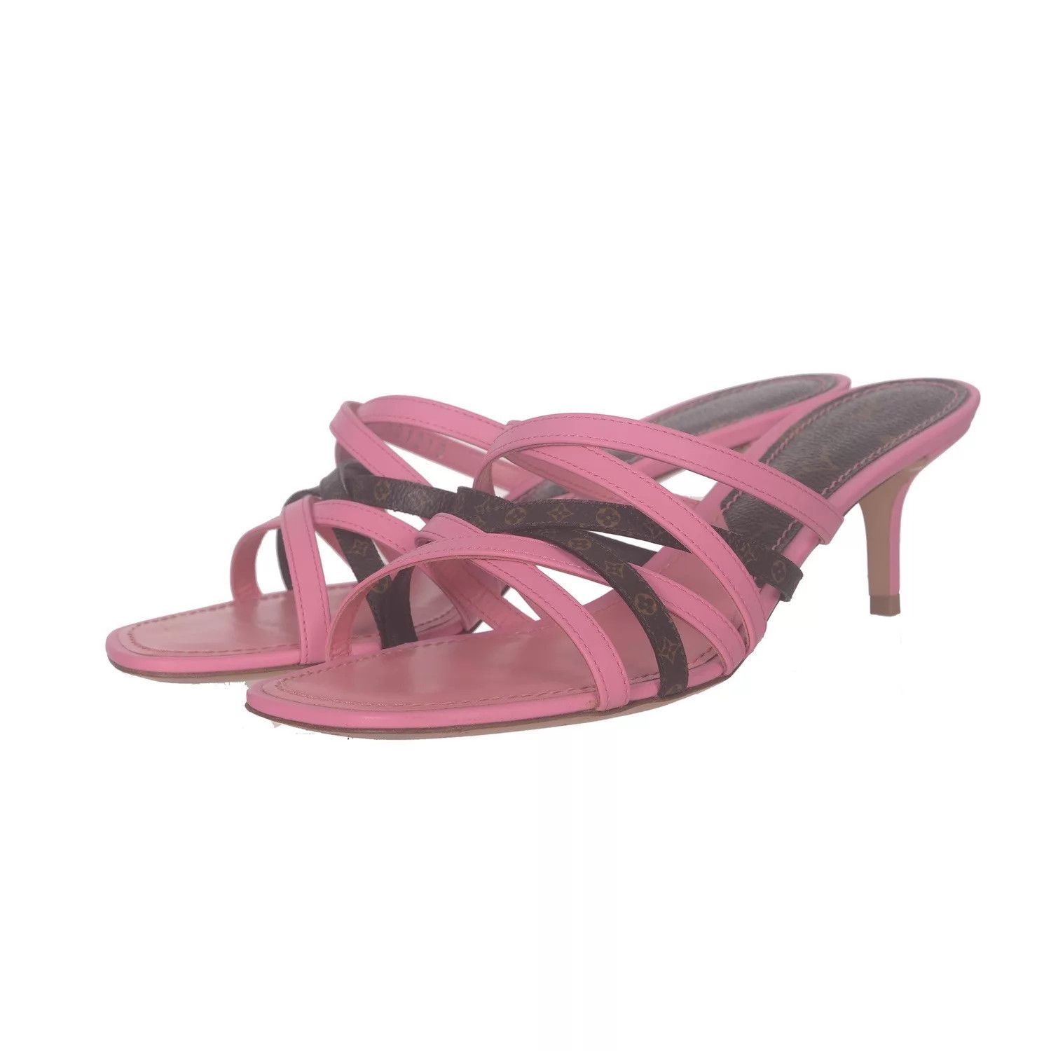 Louis Vuitton LV high heels size 37 Size US 6.5 / IT 36.5 - 1 Thumbnail