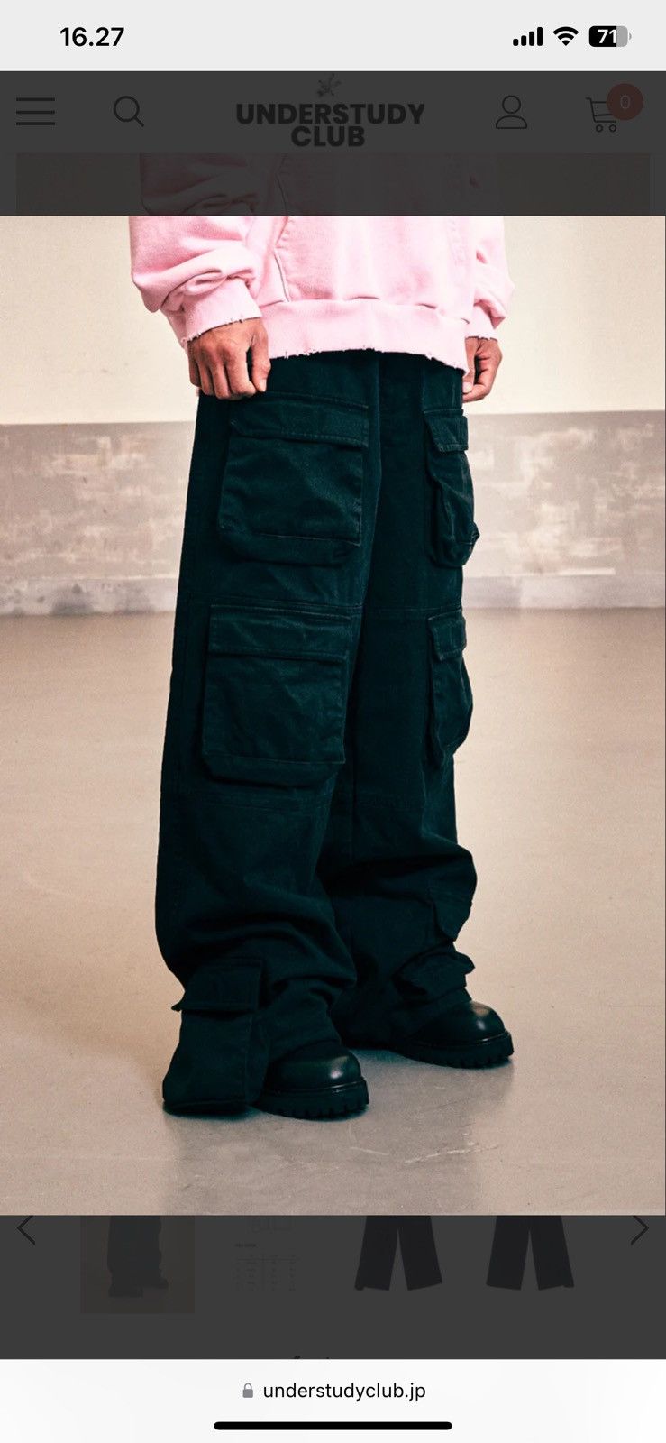 If Six Was Nine GRFTNMIND 10Pocket Oversized Pants Black Size US 32 / EU 48 - 9 Thumbnail
