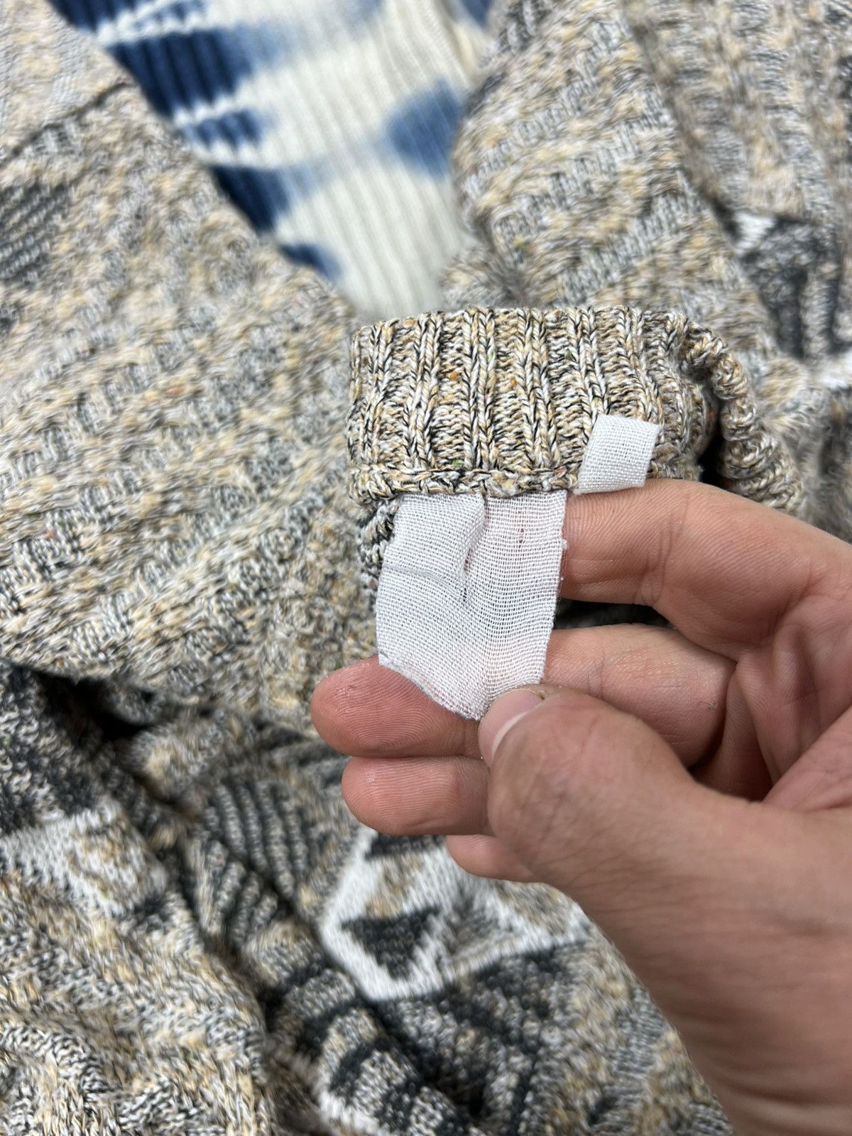 Vintage Vintage 90s Polo Ralph Lauren Style Baggy Pattern Sweater Size US XL / EU 56 / 4 - 6 Thumbnail