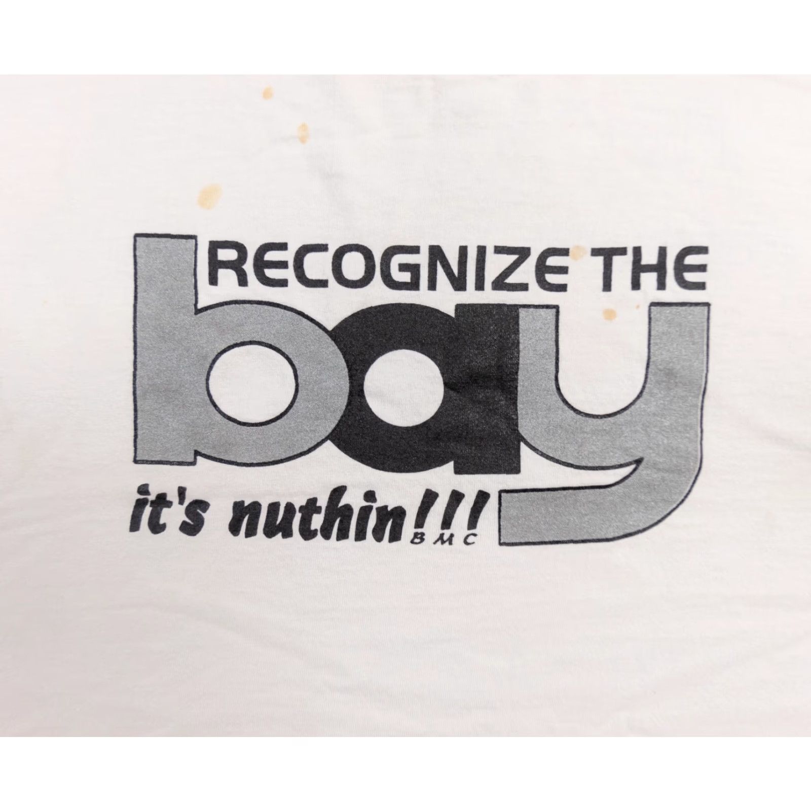 Area VINTAGE BigMouth Clothing Hip Hop T-Shirt Men 2XL White Short Sleeve Jersey Graphic Print Size US XXL / EU 58 / 5 - 2 Thumbnail
