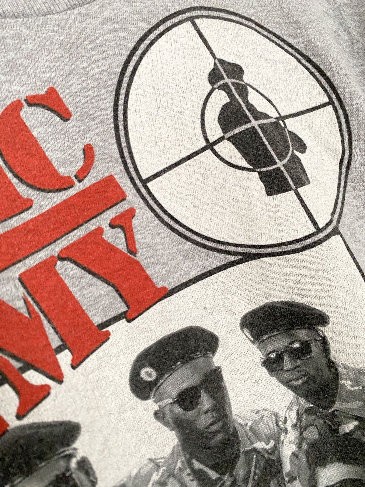 Rap Tees Vintage PUBLIC ENEMY 1990 Terrordome T-shirt Rap Tee Hip Hop Size US L / EU 52-54 / 3 - 6 Thumbnail