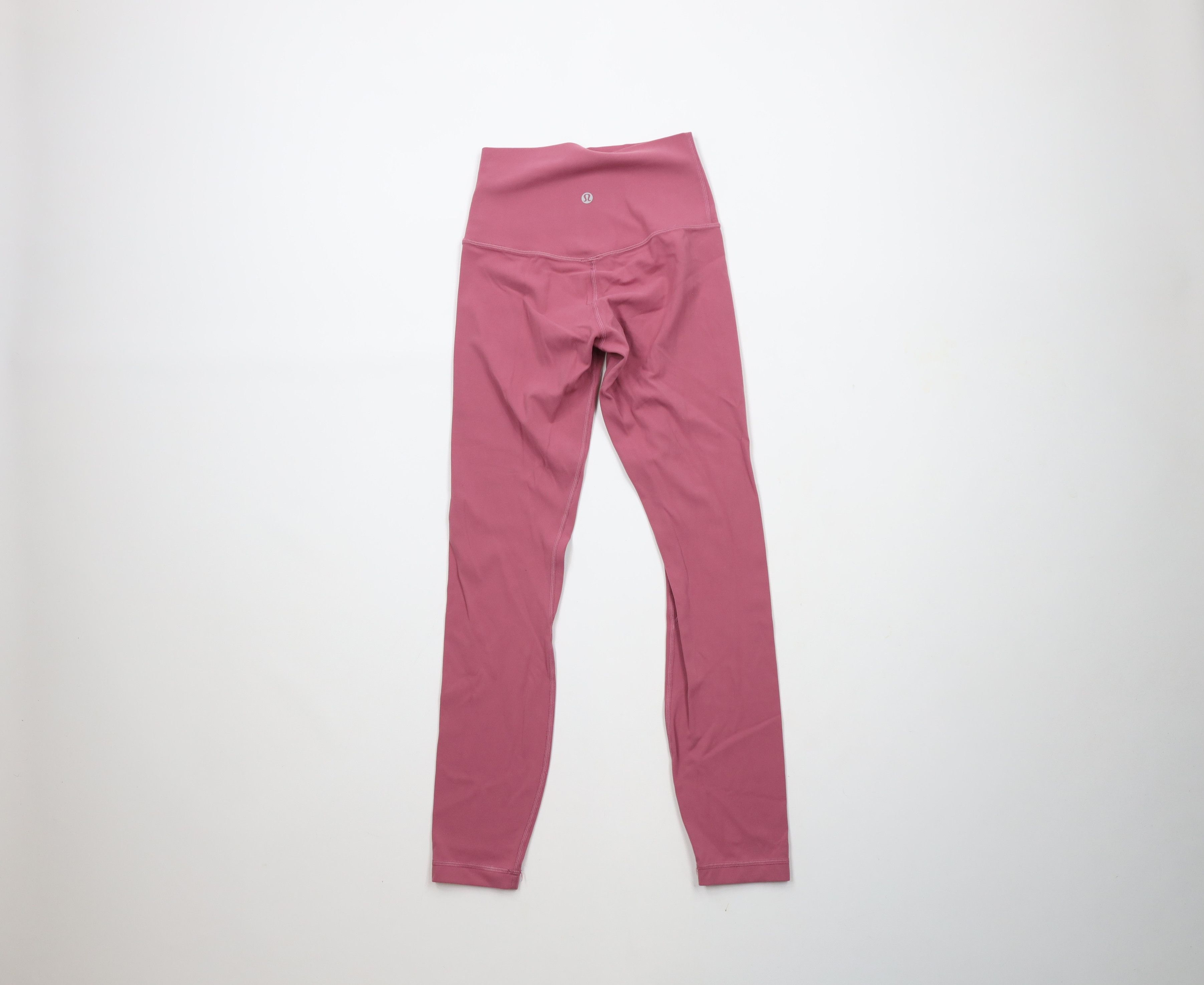 Lululemon × Vintage Lululemon Distressed 25" Align Leggings Yoga Gym Pants Pink Size 26" / US 2 / IT 38 - 8 Thumbnail