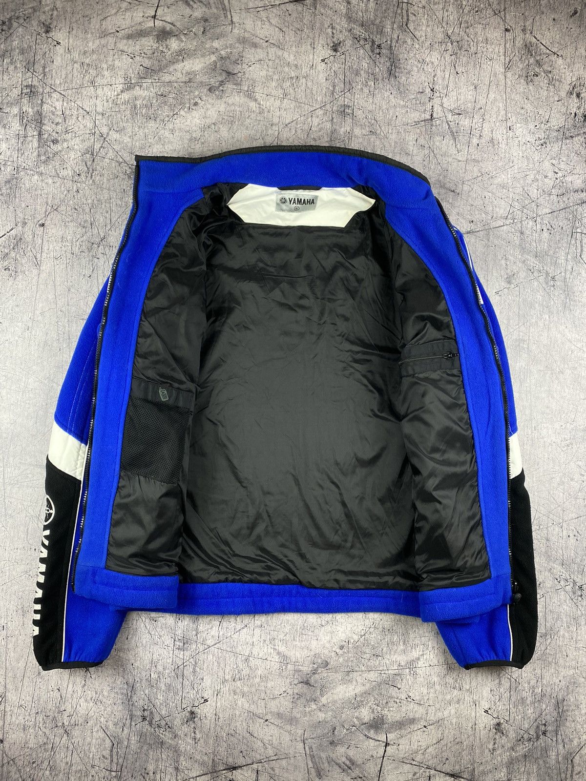 Vintage × Yamaha Vintage Yamaha Racing Fleece Zip Jacket Size US XL / EU 56 / 4 - 12 Thumbnail
