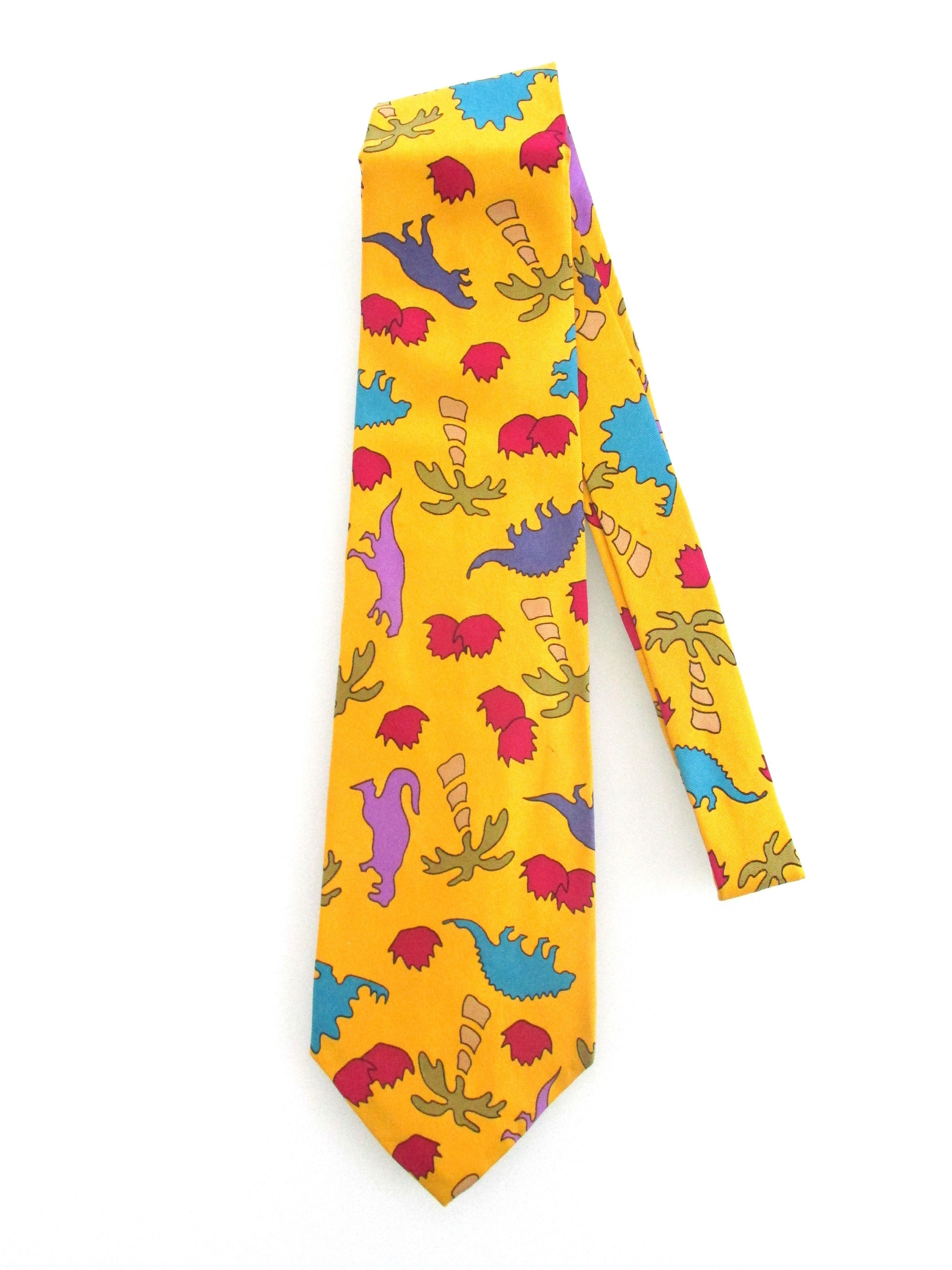 Other Dinosaur Men's Silk Tie Size ONE SIZE - 1 Thumbnail