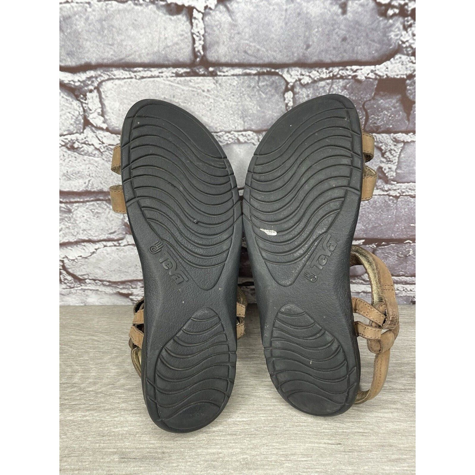 Teva Teva Ventura Cork Brown Ankle Strappy Casual Outdoor Sandals Size US 9 / IT 39 - 6 Thumbnail