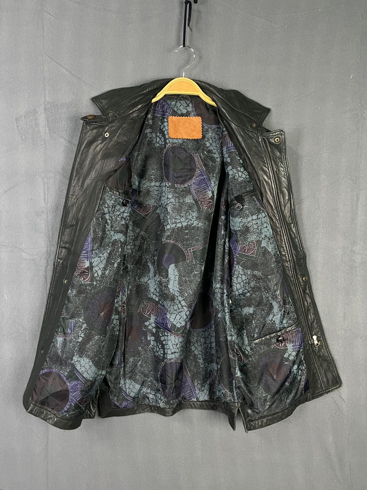 Genuine Leather × Vintage Stavros Australia Lambskin Jacket Made in New Zealand Size US S / EU 44-46 / 1 - 9 Thumbnail