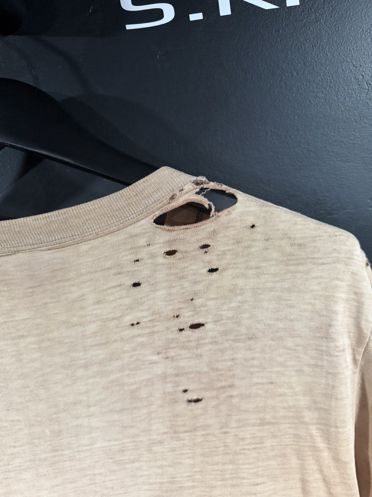Vintage 1970s Vintage Blank Single Stitch Sun Faded Distressed Tee M Size US M / EU 48-50 / 2 - 11 Thumbnail