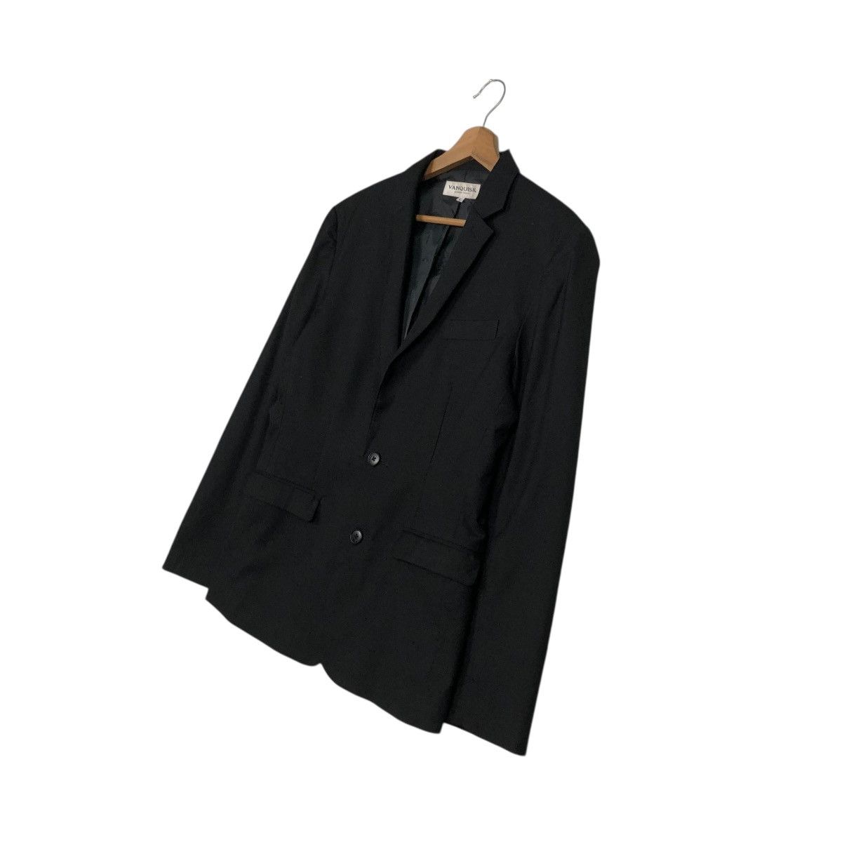 Vanquish 🔥RICH BLACK VINTAGE CHORE WORK JACKET VANQUISH Size US L / EU 52-54 / 3 - 4 Thumbnail